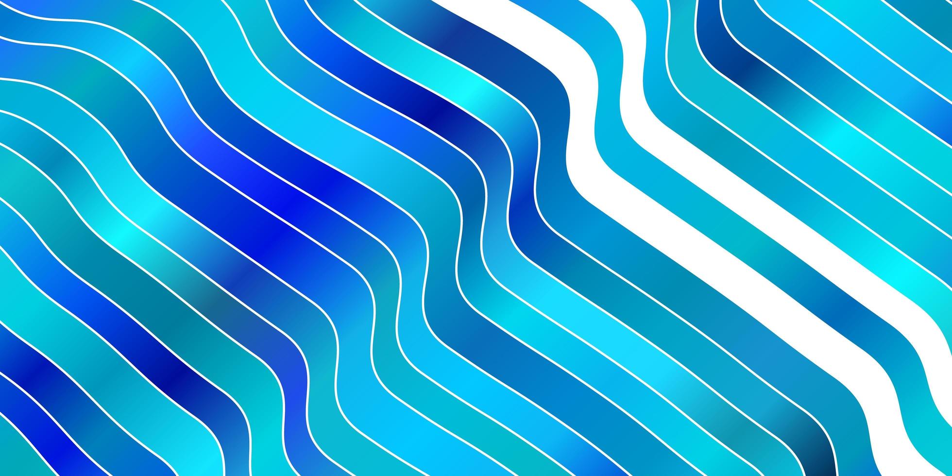 Light BLUE vector pattern with lines Gradient illustration in simple style with bows Pattern for booklets leaflets