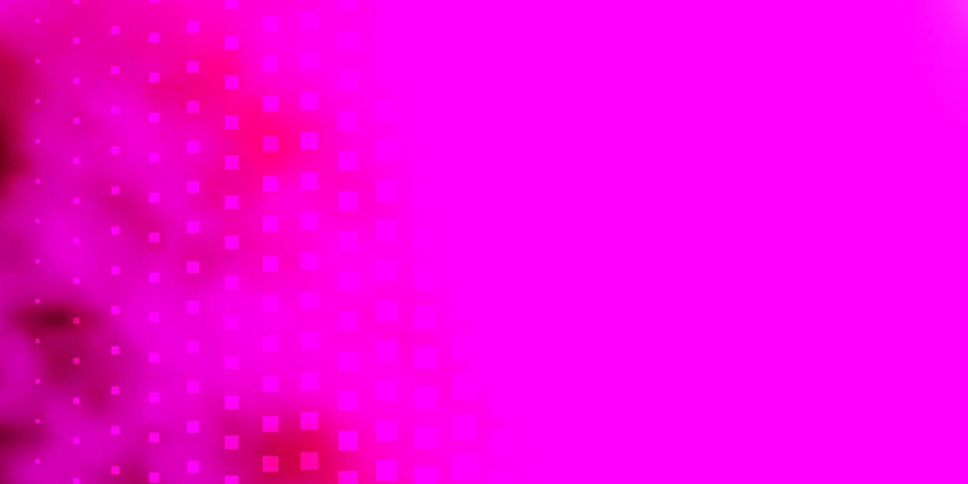 Light Pink vector pattern in square style Abstract gradient illustration with colorful rectangles Best design for your ad poster banner