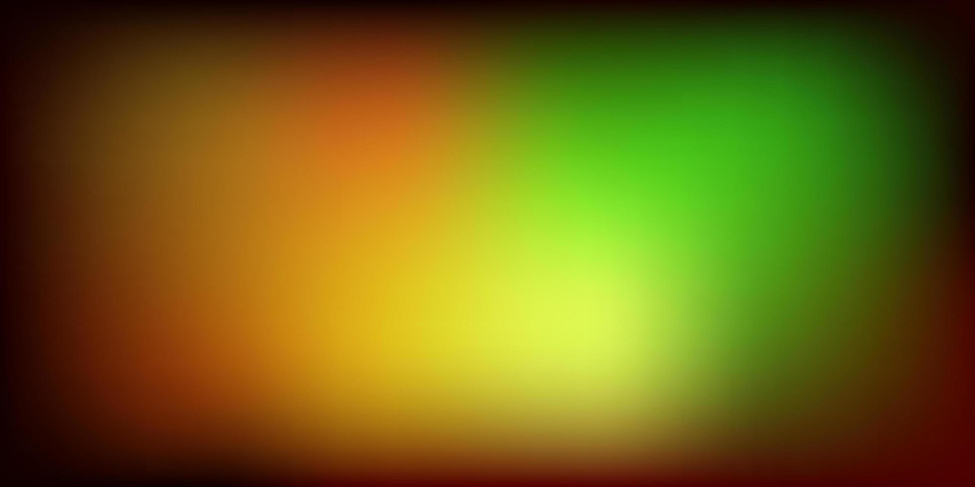 Light Green Yellow vector gradient blur pattern