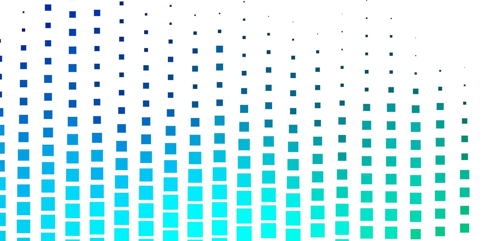 Fondo de vector verde azul claro en estilo poligonal Ilustración de degradado abstracto con patrón de rectángulos de colores para anuncios comerciales