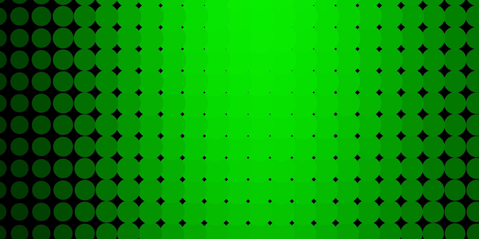 Light Green vector background with spots Modern abstract illustration with colorful circle shapes Pattern for websites