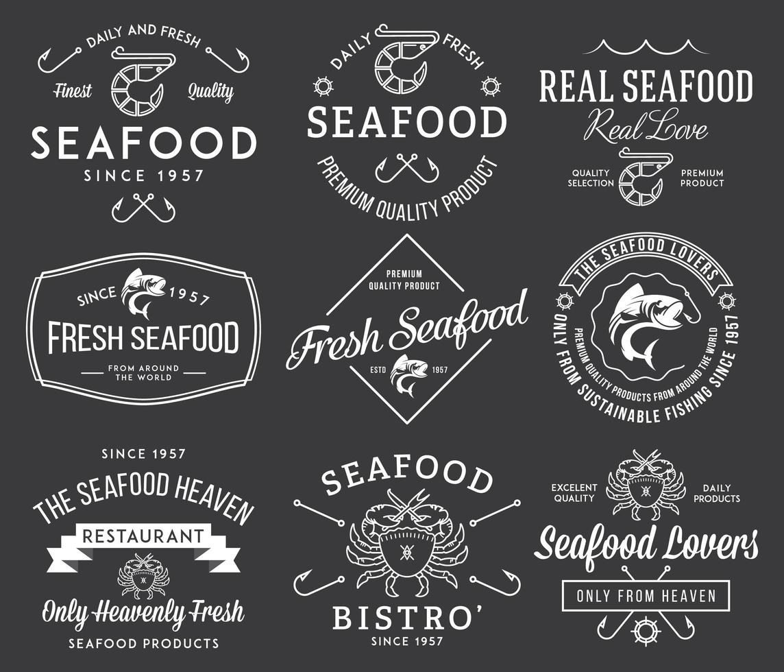 Vector badges and labels design
