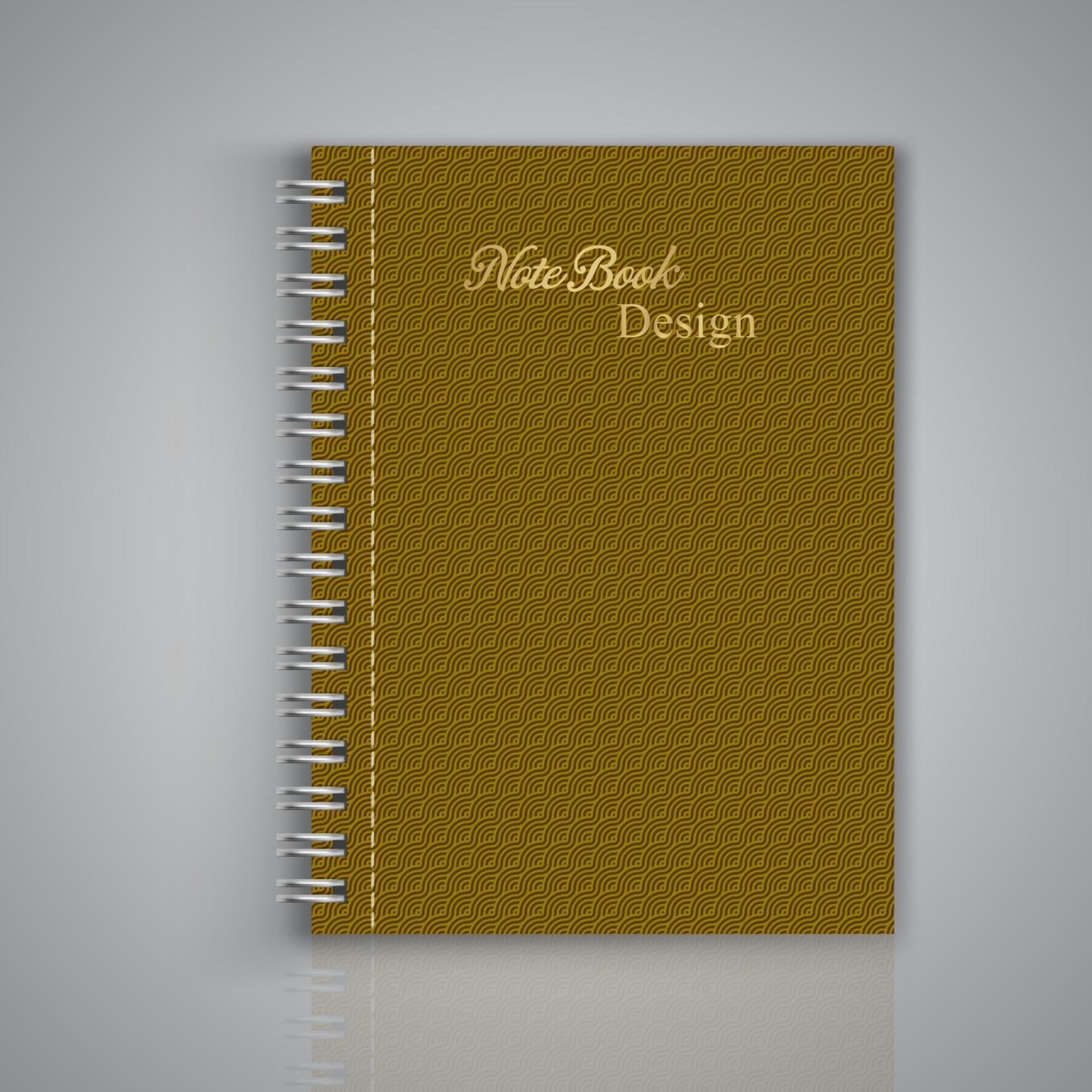 Geometric pattern notebook cover background design 2702864 Vector Art at Vecteezy