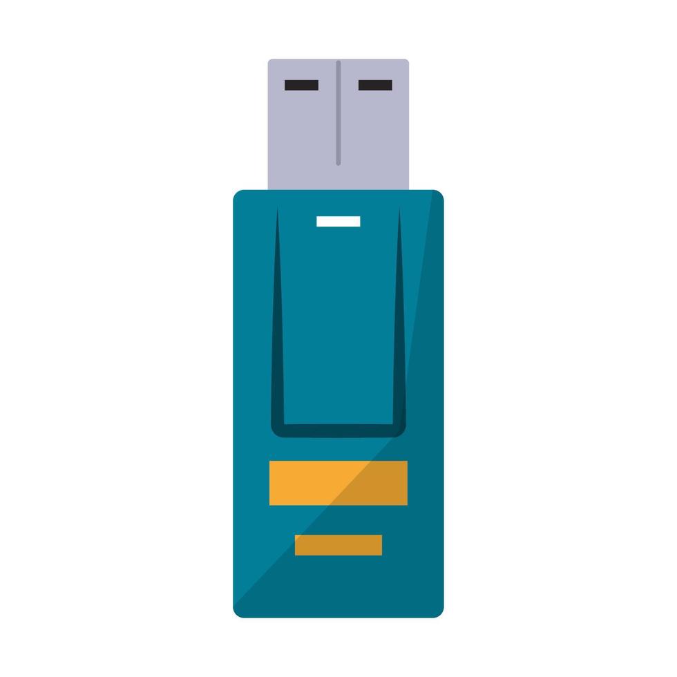 usb memory icon vector