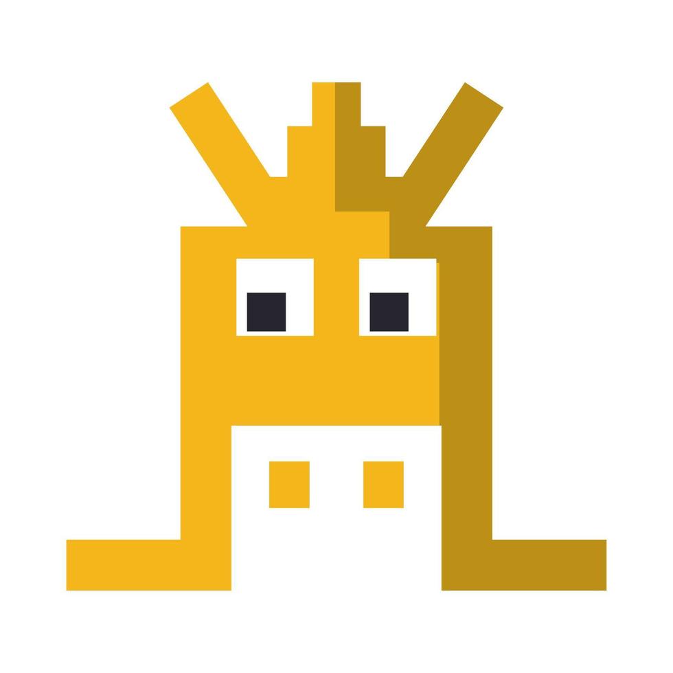 arcade game character vector