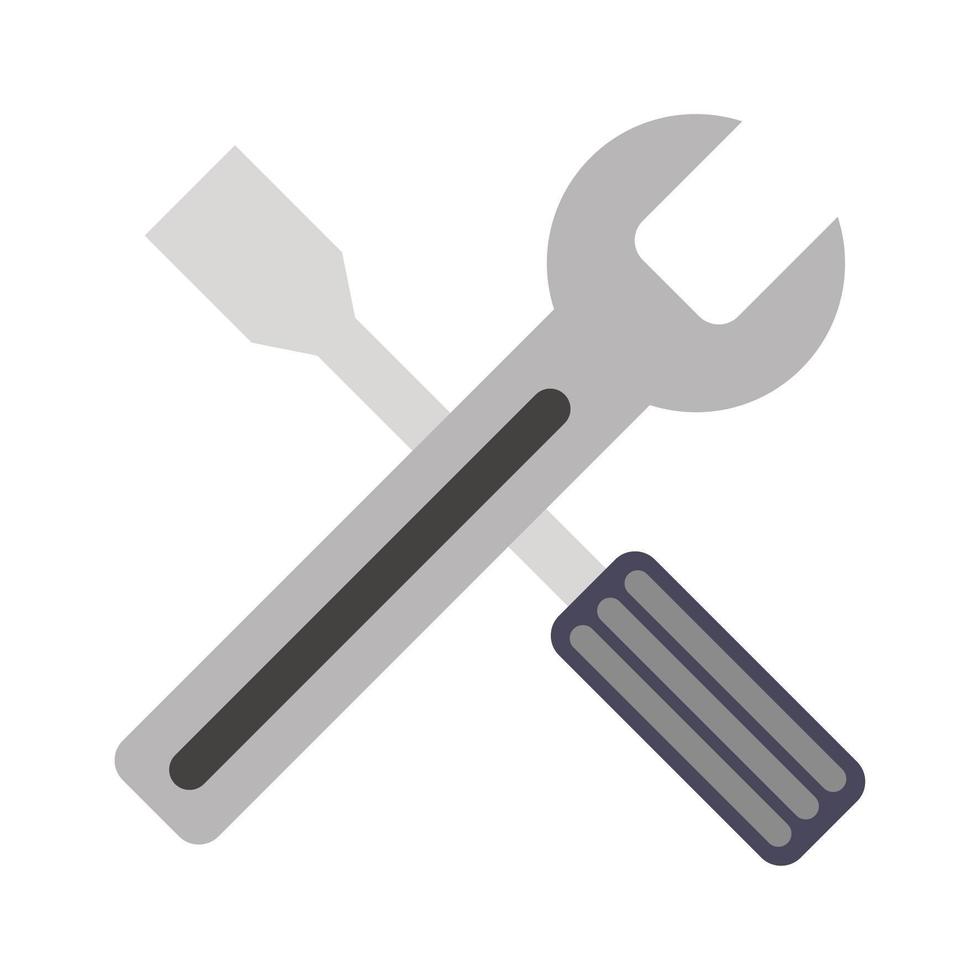 wrench and screwdriver tools 2703192 Vector Art at Vecteezy
