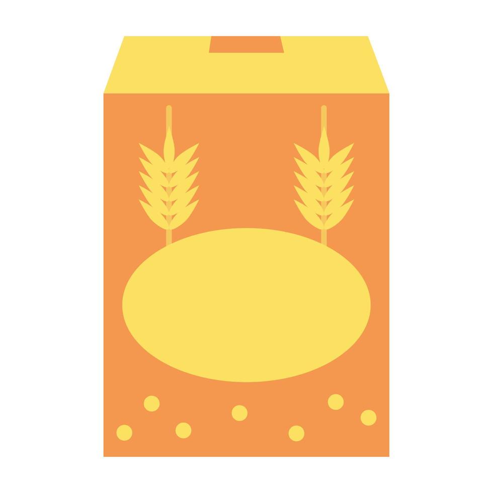 wheat flour icon vector illustration