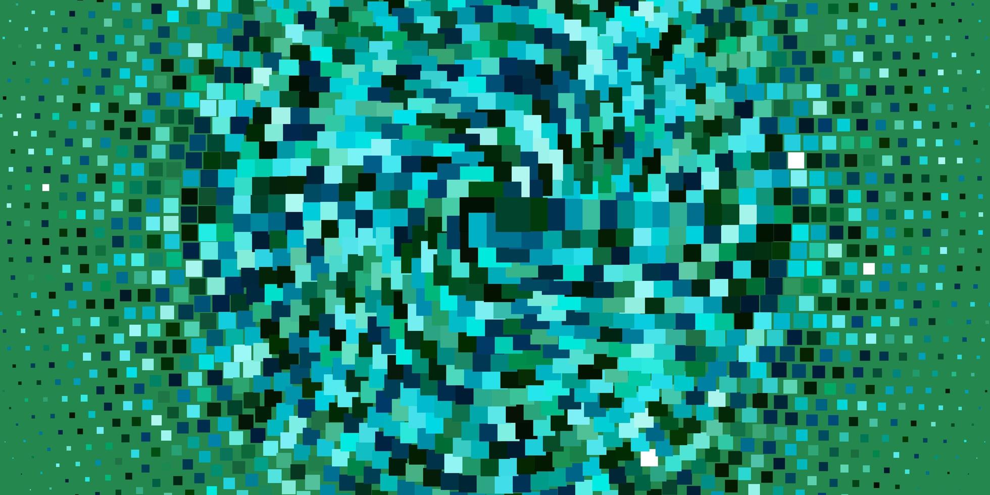 Fondo de vector verde azul claro en estilo poligonal