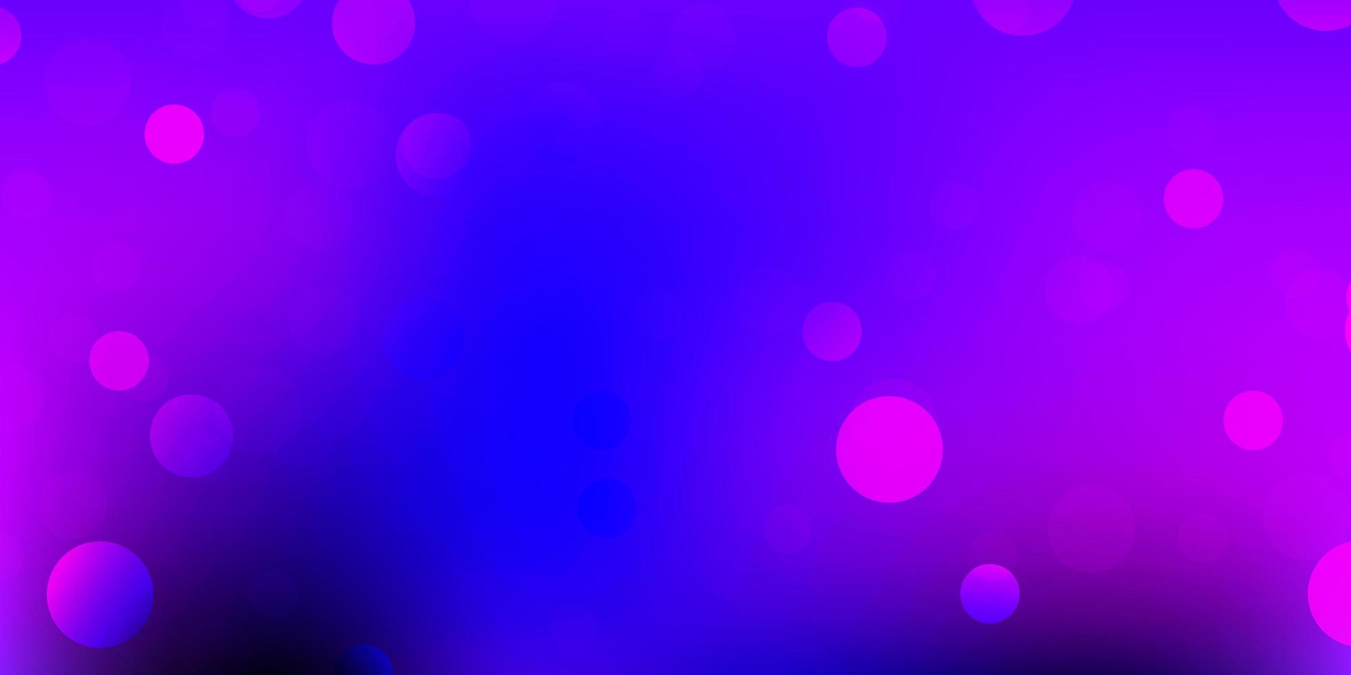 Light purple pink vector backdrop with chaotic shapes