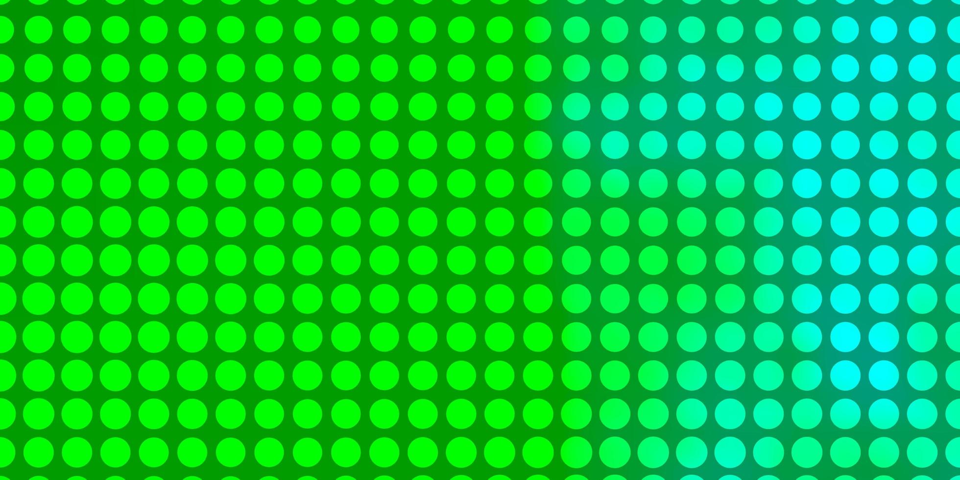 Light Green vector texture with circles