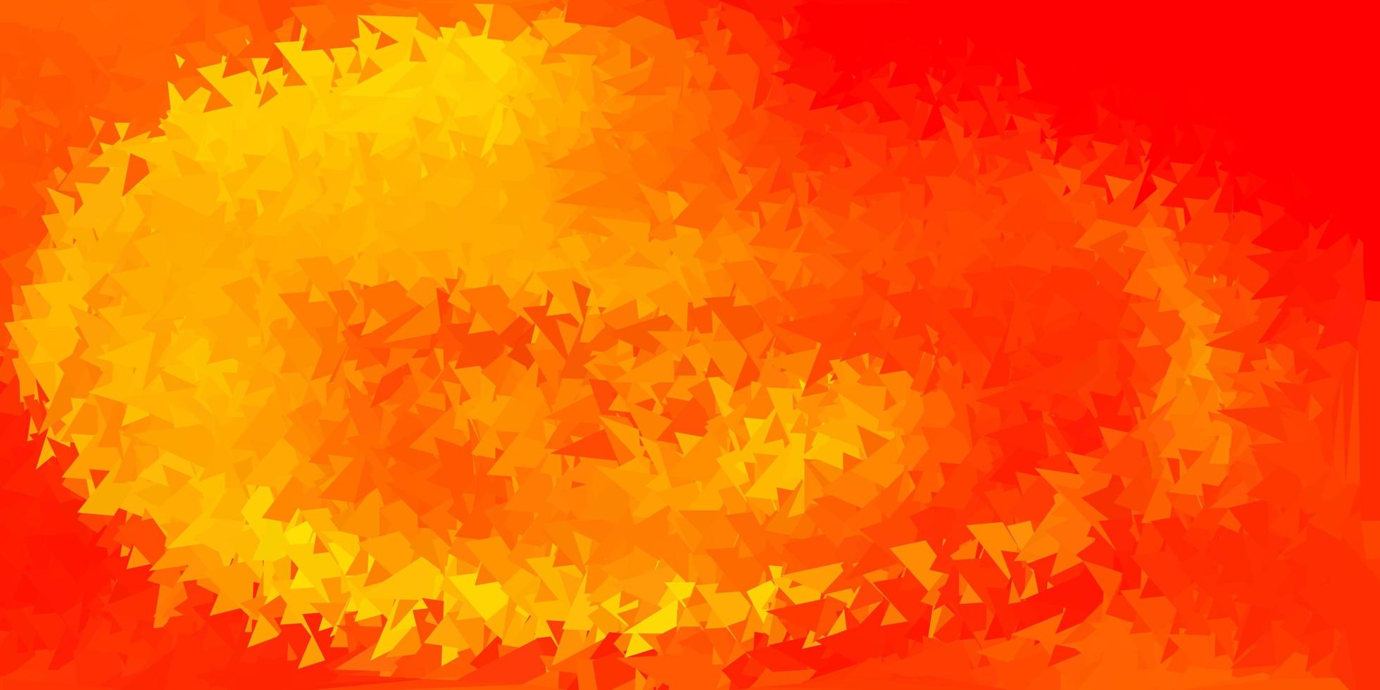 Light orange vector poly triangle texture