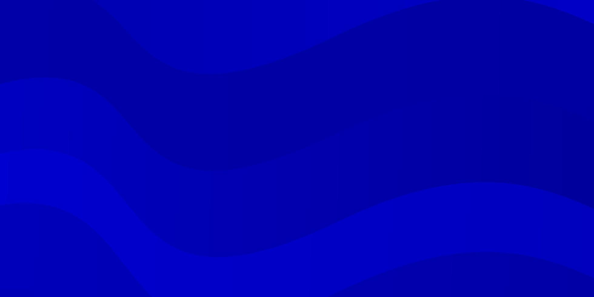 Light BLUE vector template with curved lines