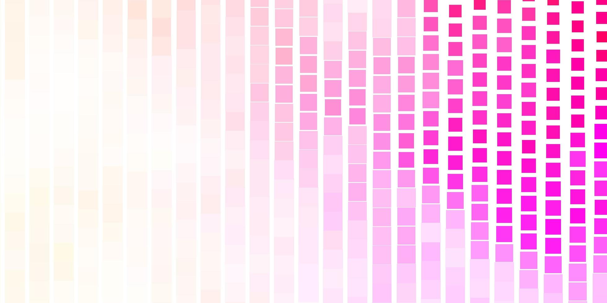 Light Pink Yellow vector backdrop with rectangles