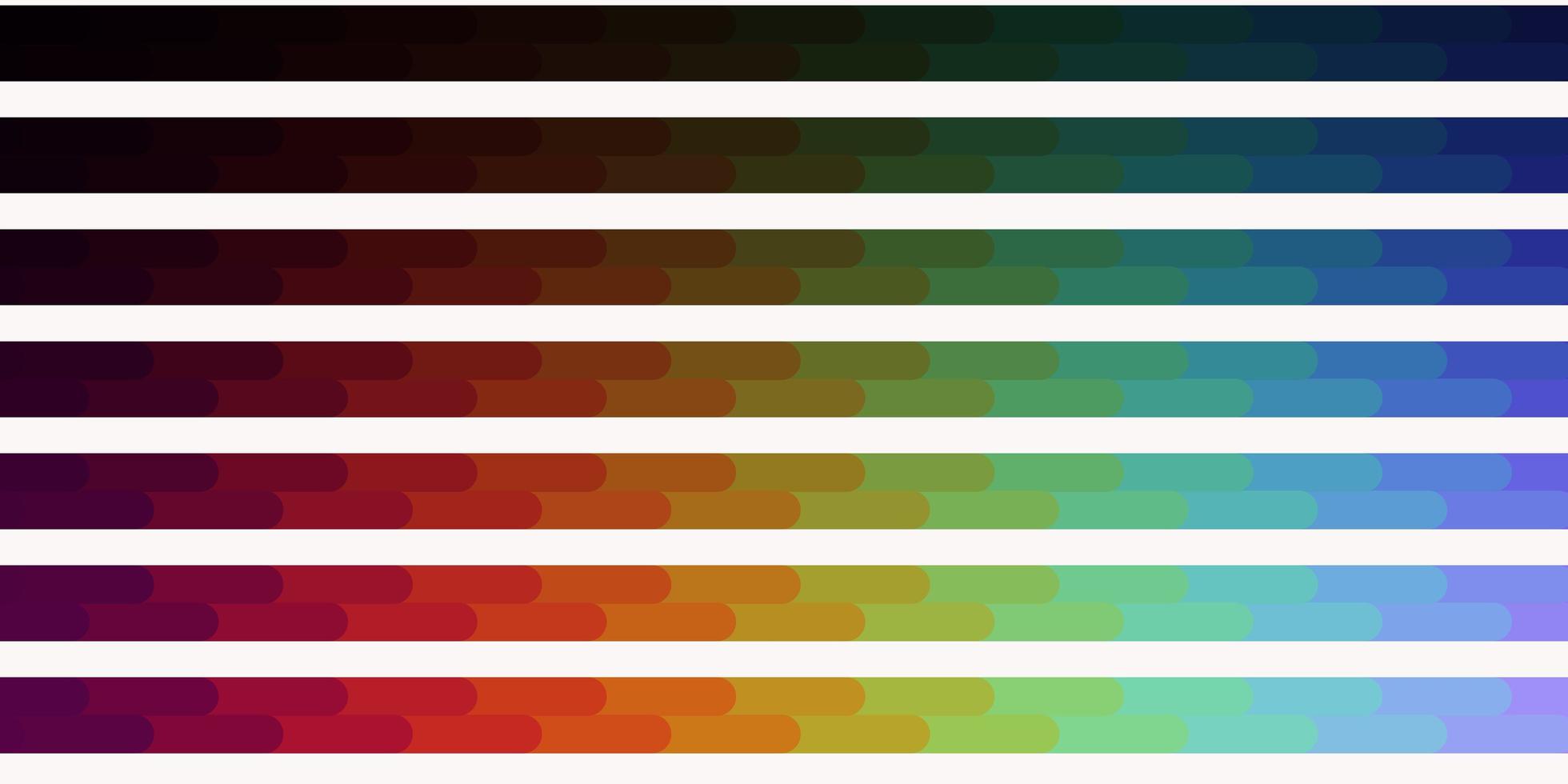 Dark Multicolor vector background with lines