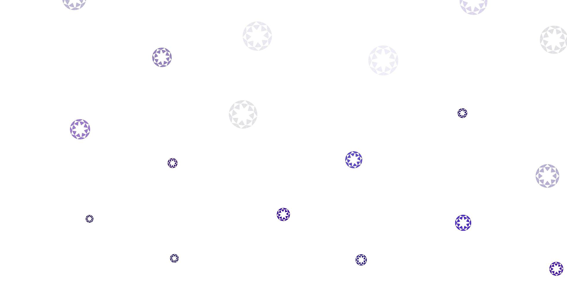 Light purple vector pattern with spheres