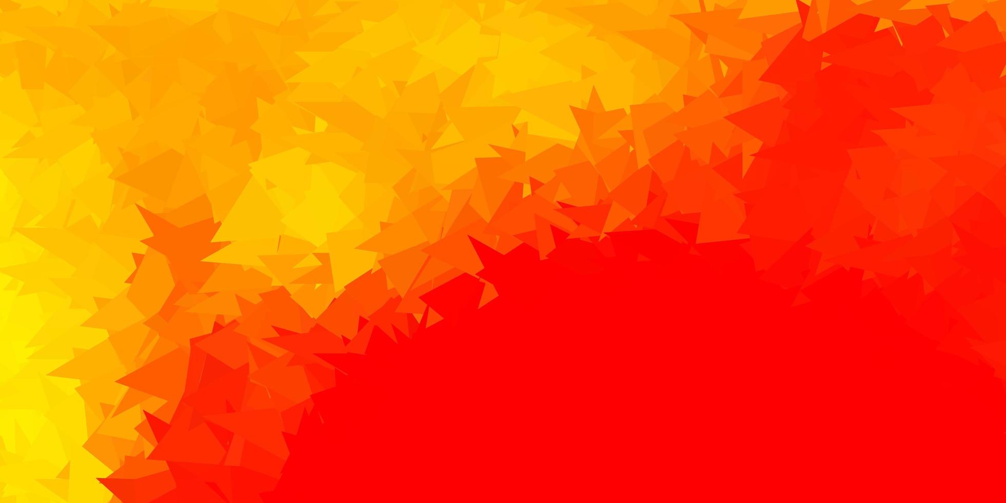 Light red yellow vector geometric polygonal wallpaper