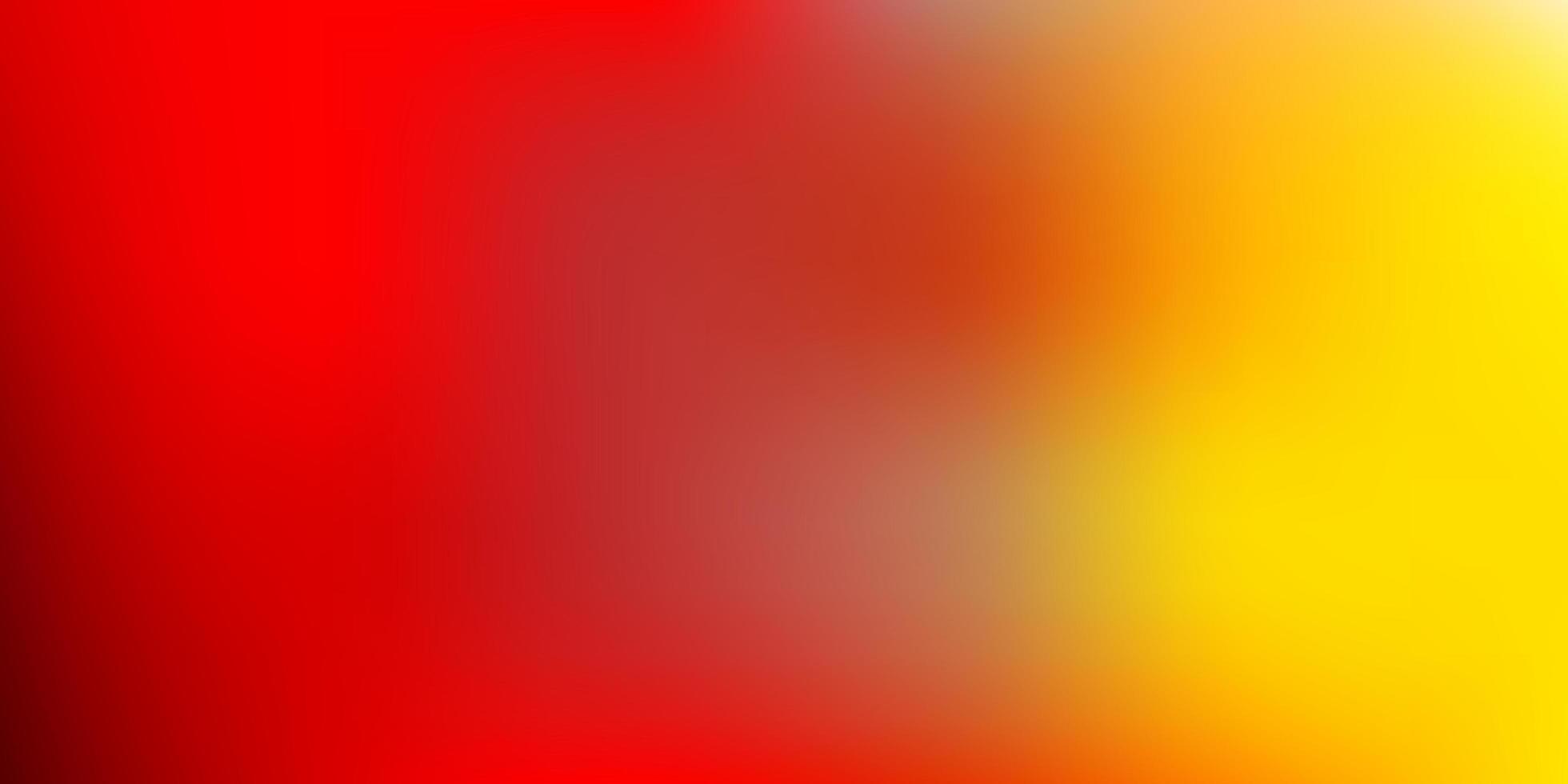 Light Red Yellow vector blur pattern