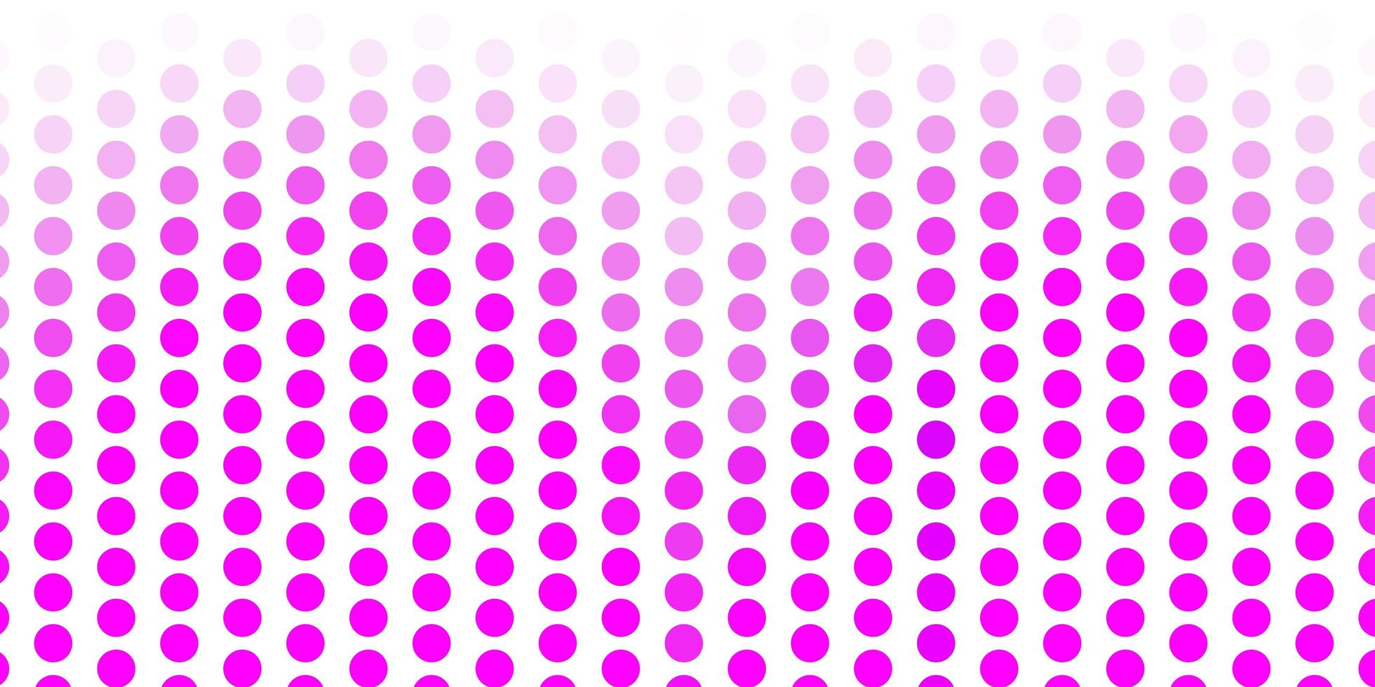 Light pink vector backdrop with dots