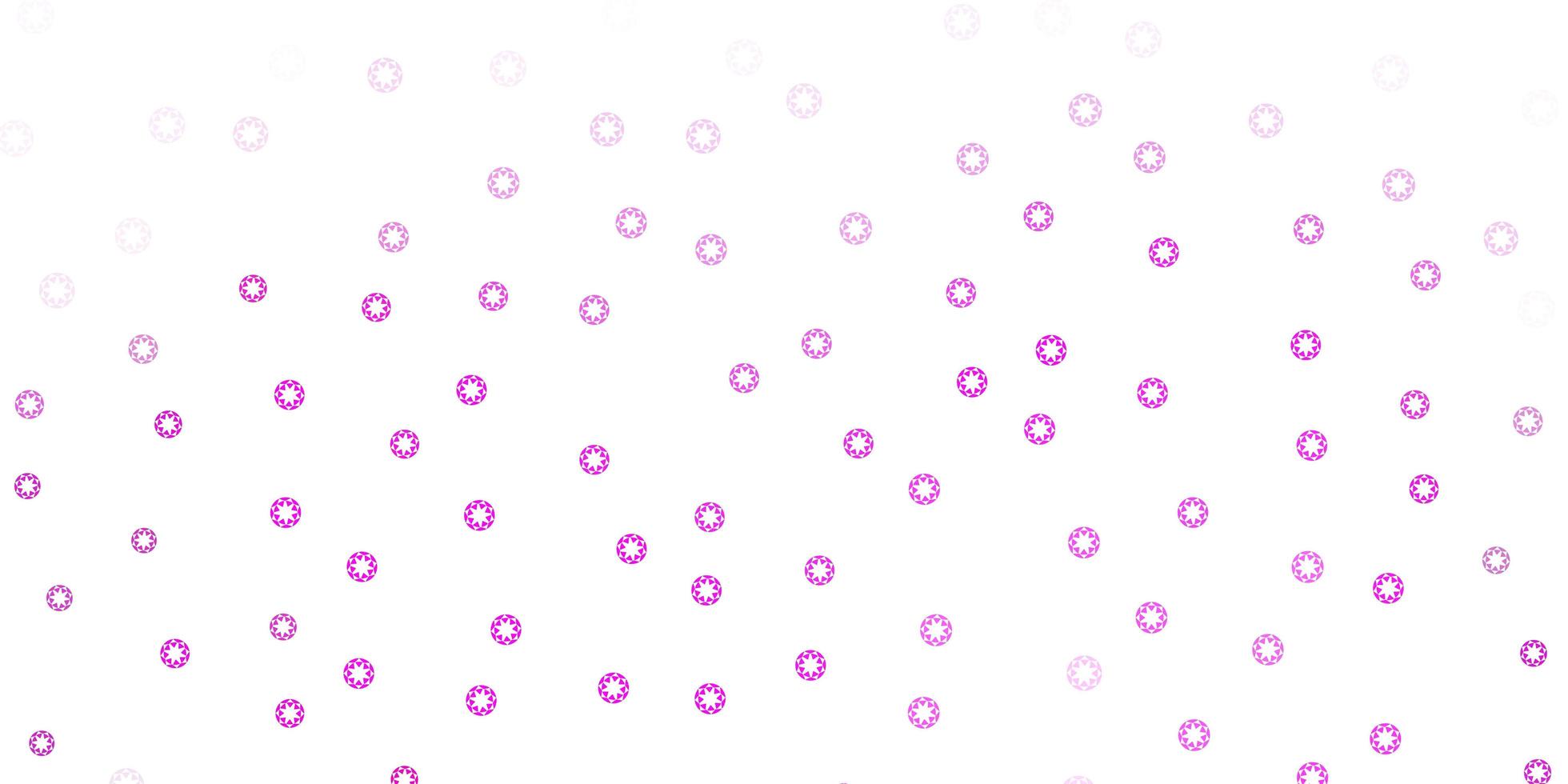 textura de vector rosa claro con discos