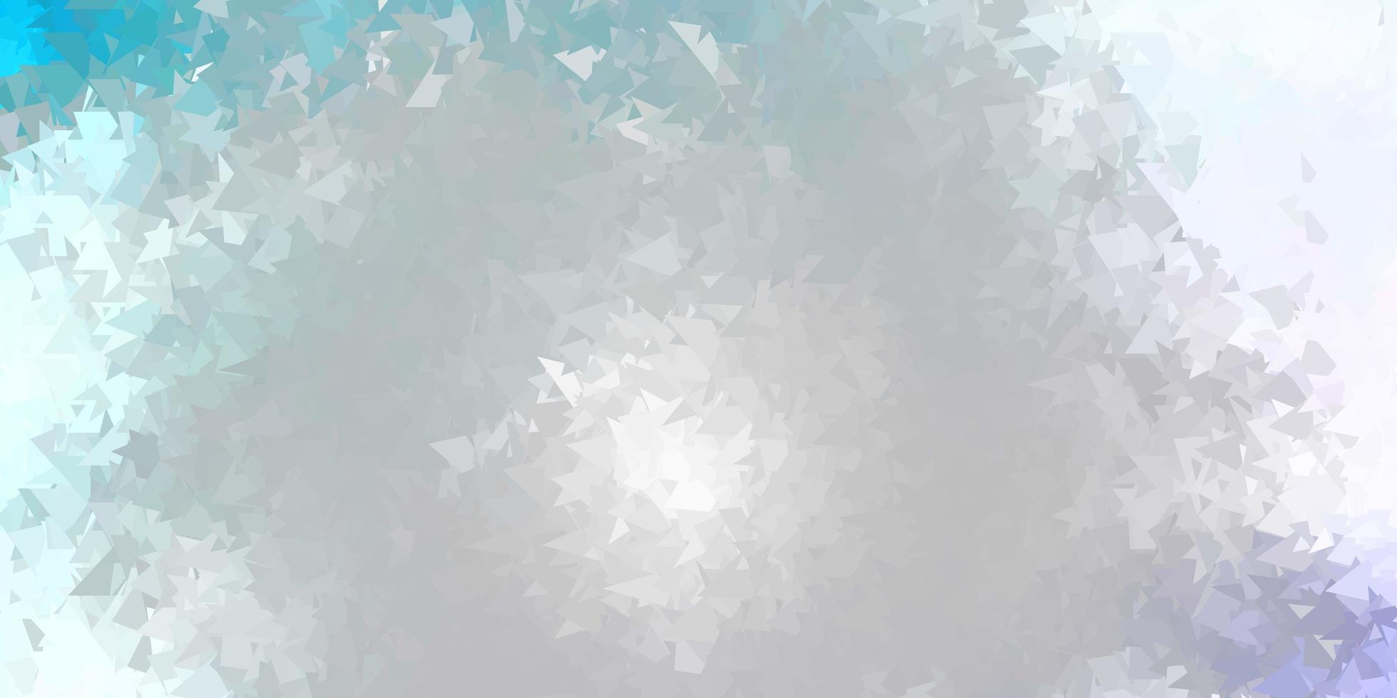 Light pink blue vector polygonal pattern