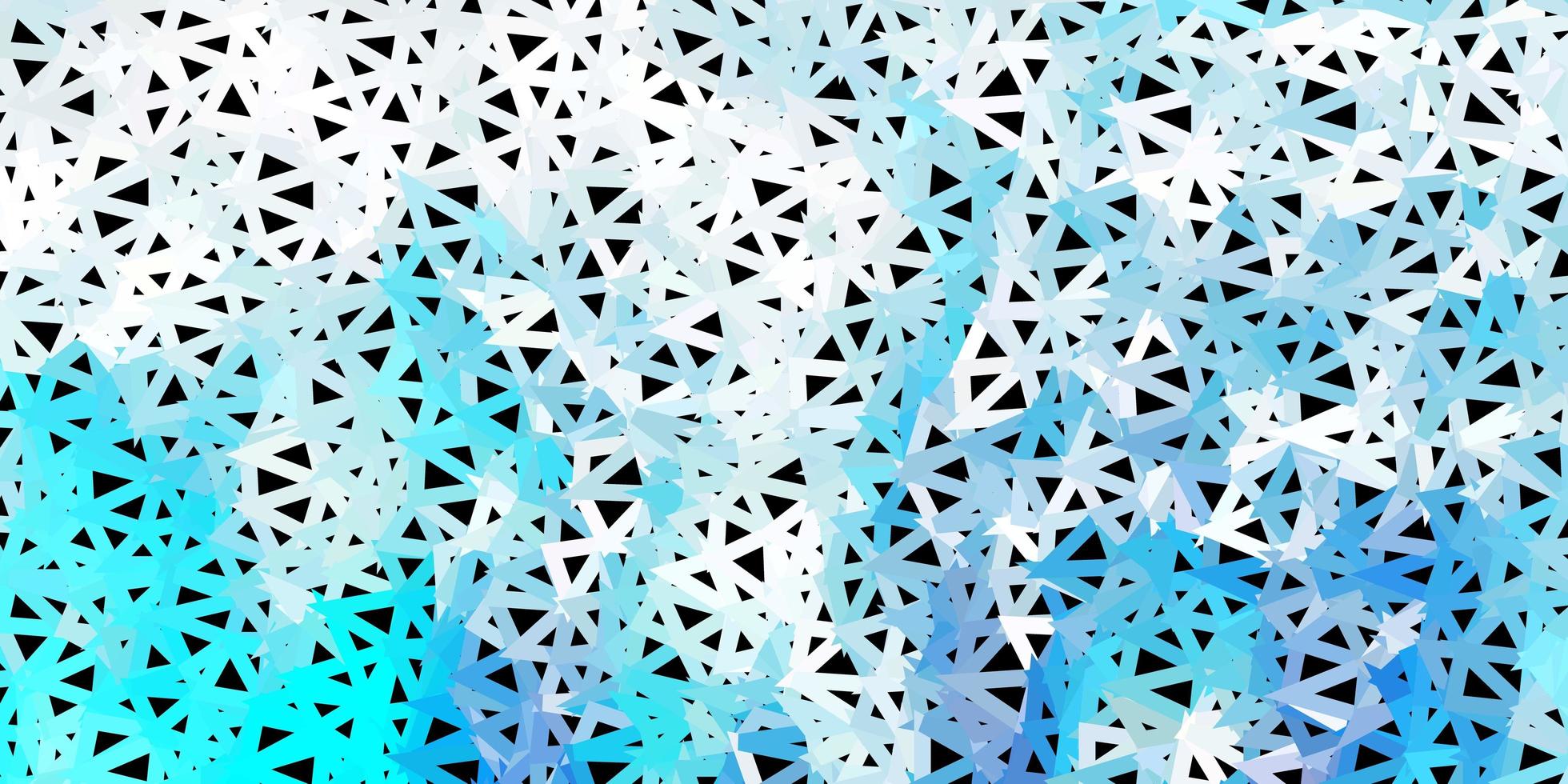 Light blue vector geometric polygonal layout