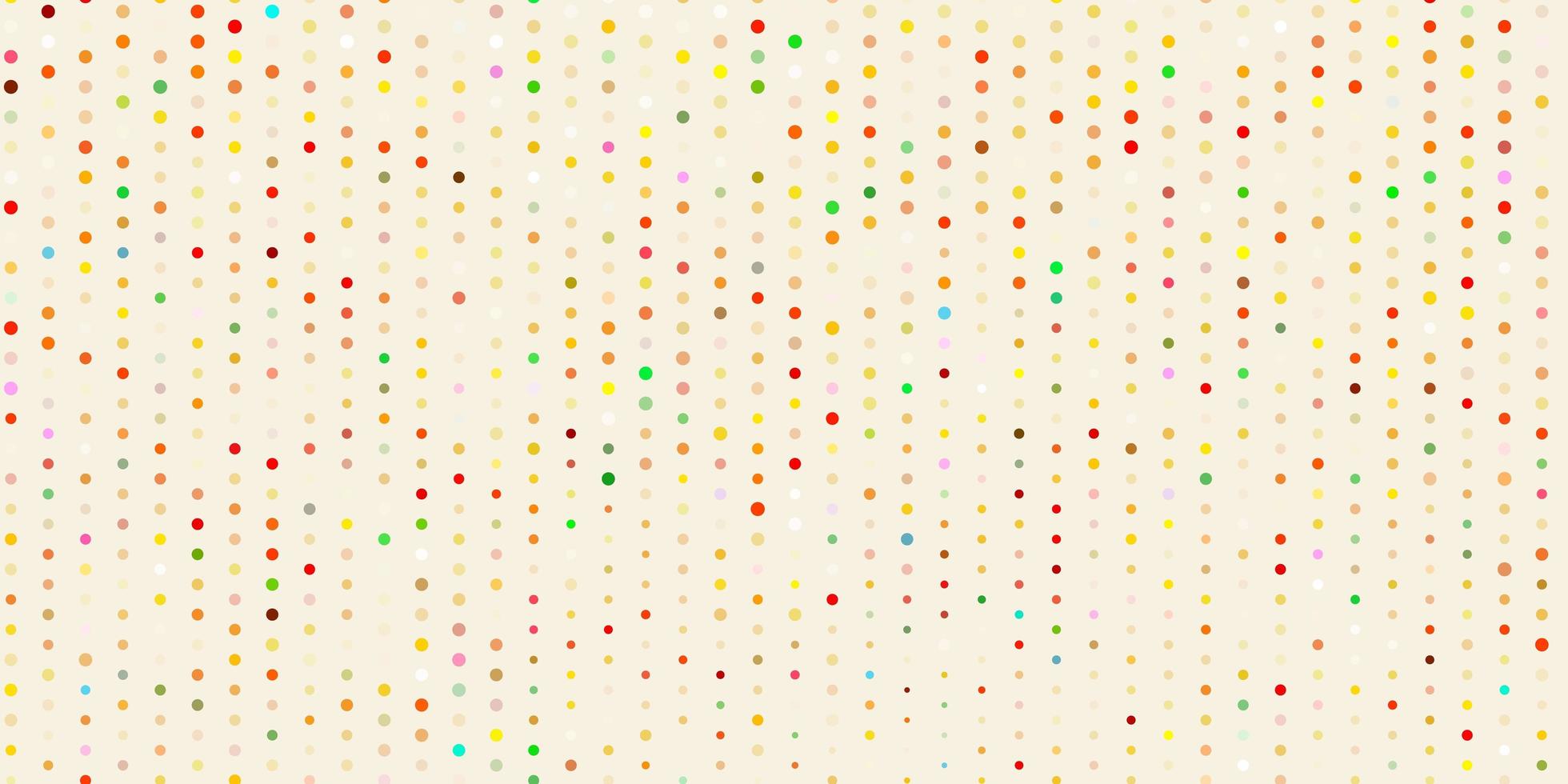 Light multicolor vector backdrop with dots