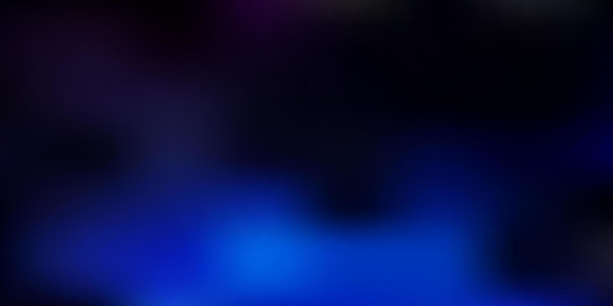 Dark blue vector abstract blur backdrop