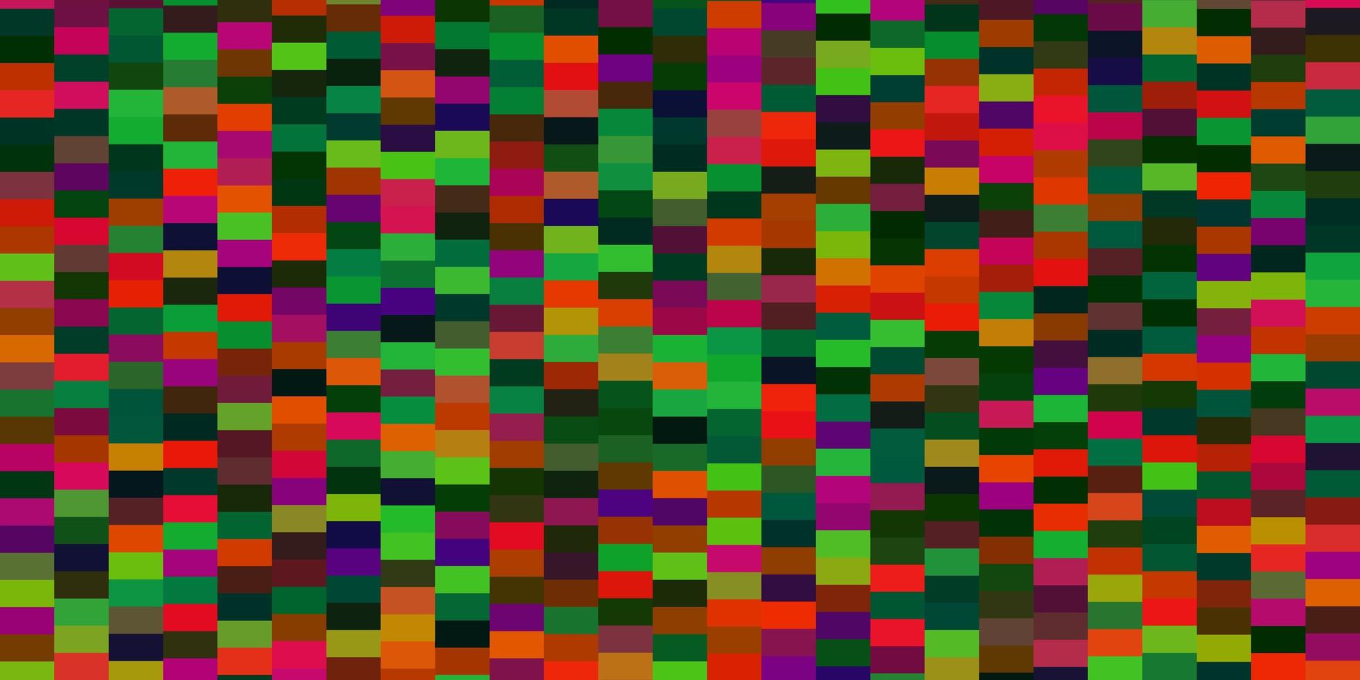 Dark Multicolor vector background with rectangles