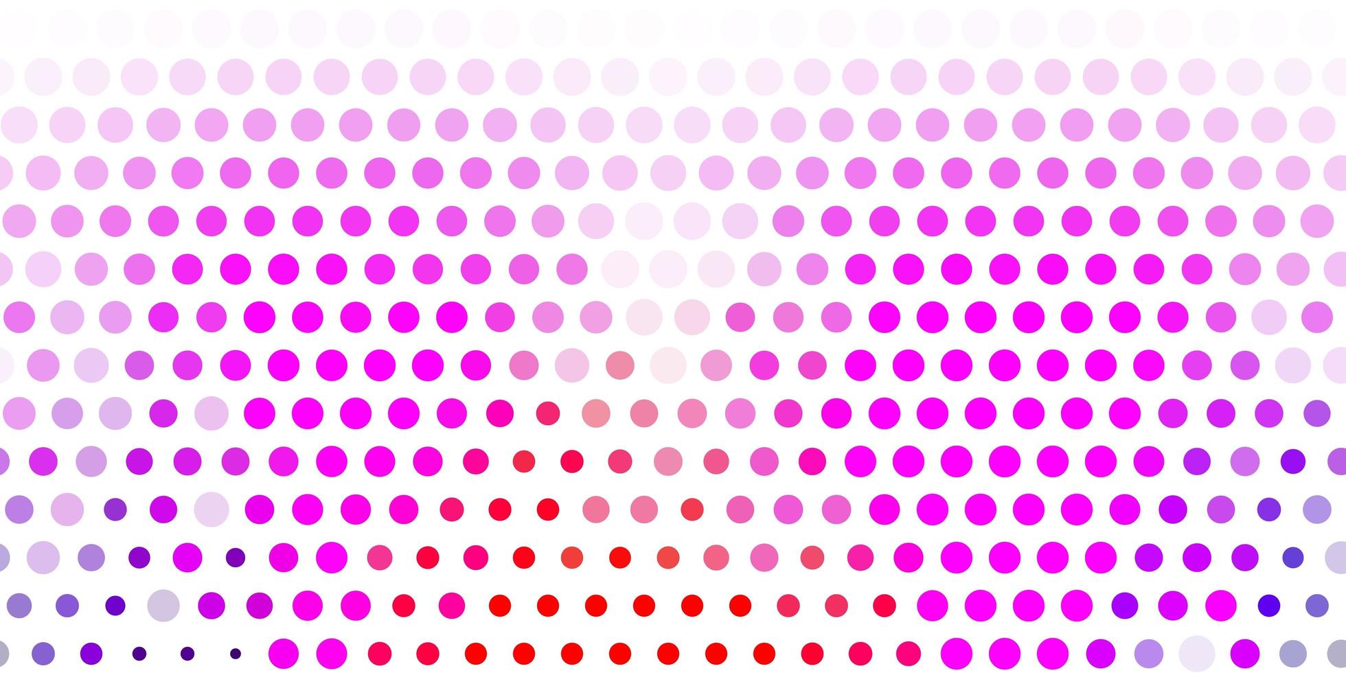 Light purple pink vector layout with circle shapes