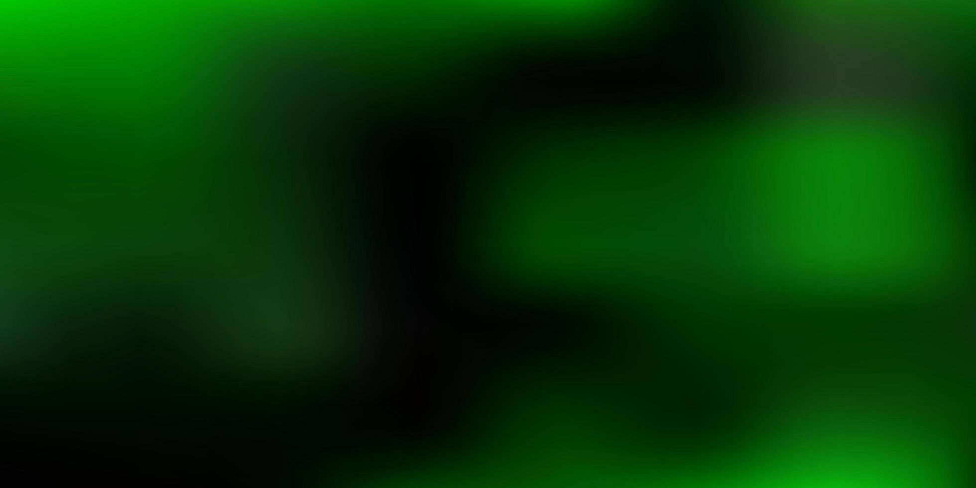 Light green vector abstract blur texture