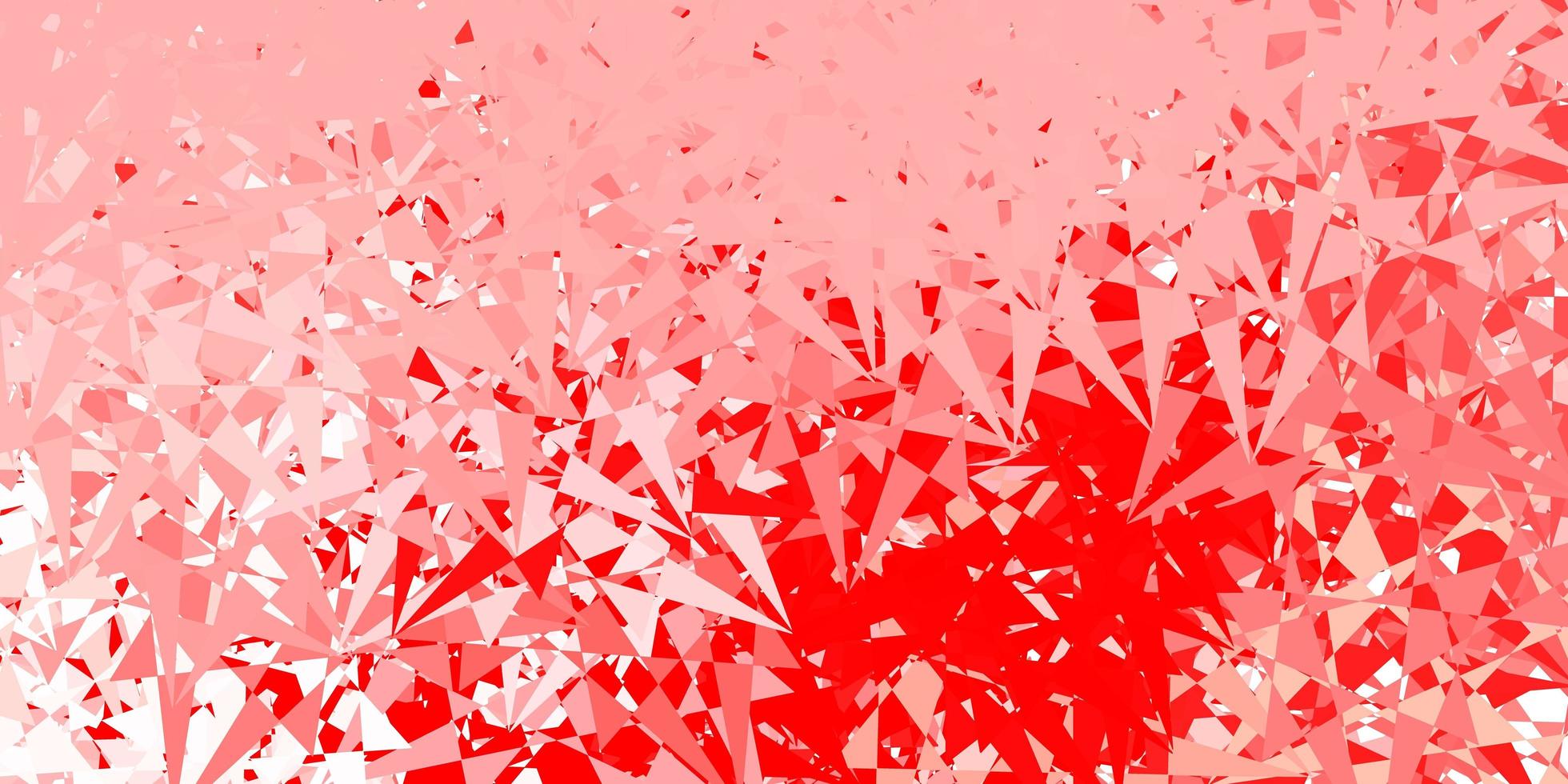 Light red vector background with polygonal forms