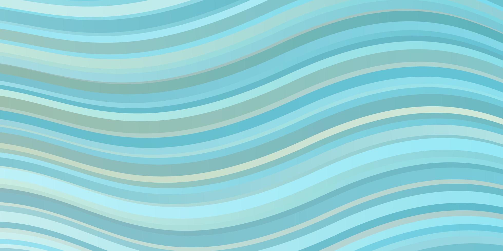 Light BLUE vector background with curves
