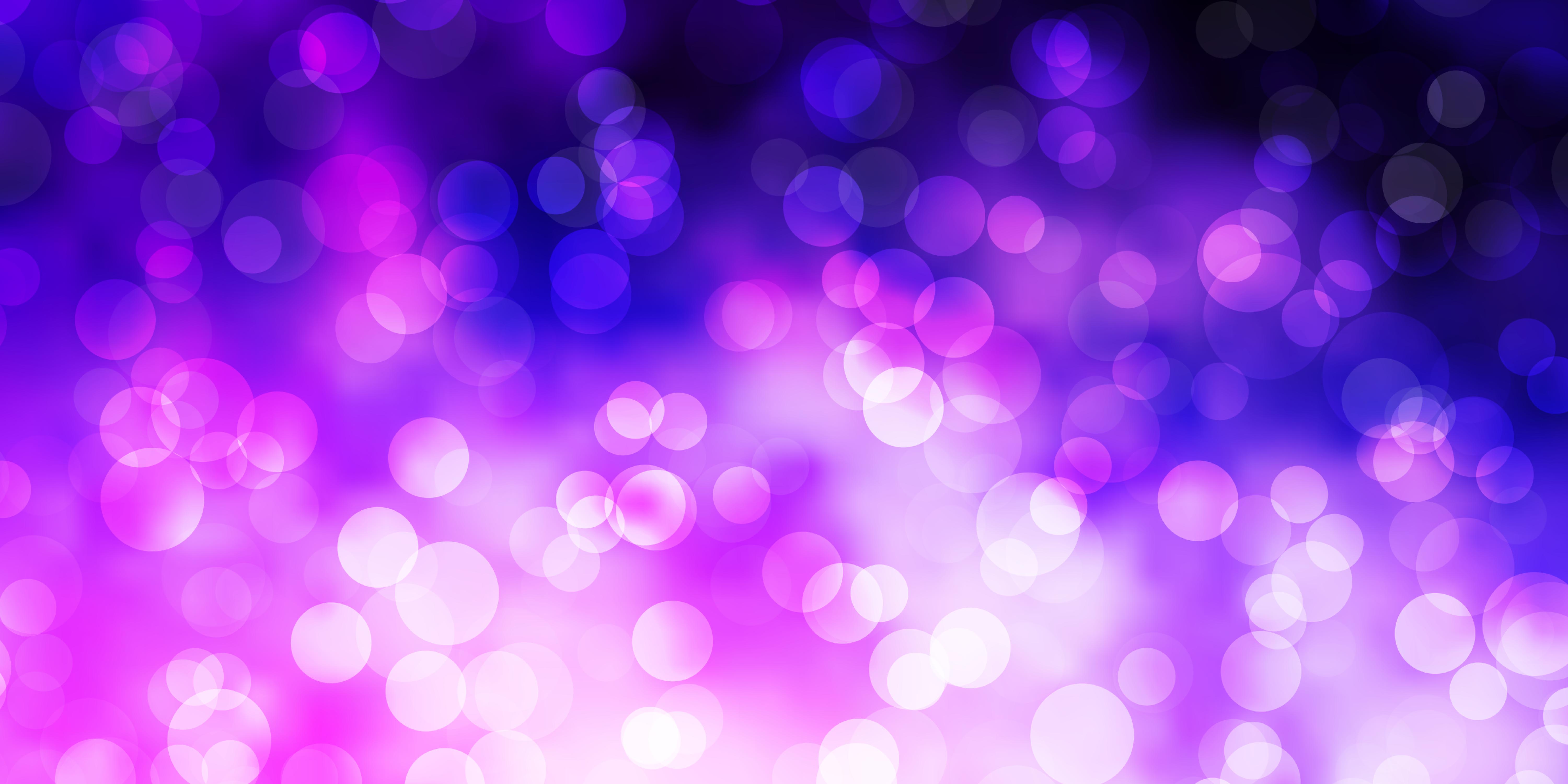 Light Bubbles PNG Background - Purple Bubbles Illustration – Free