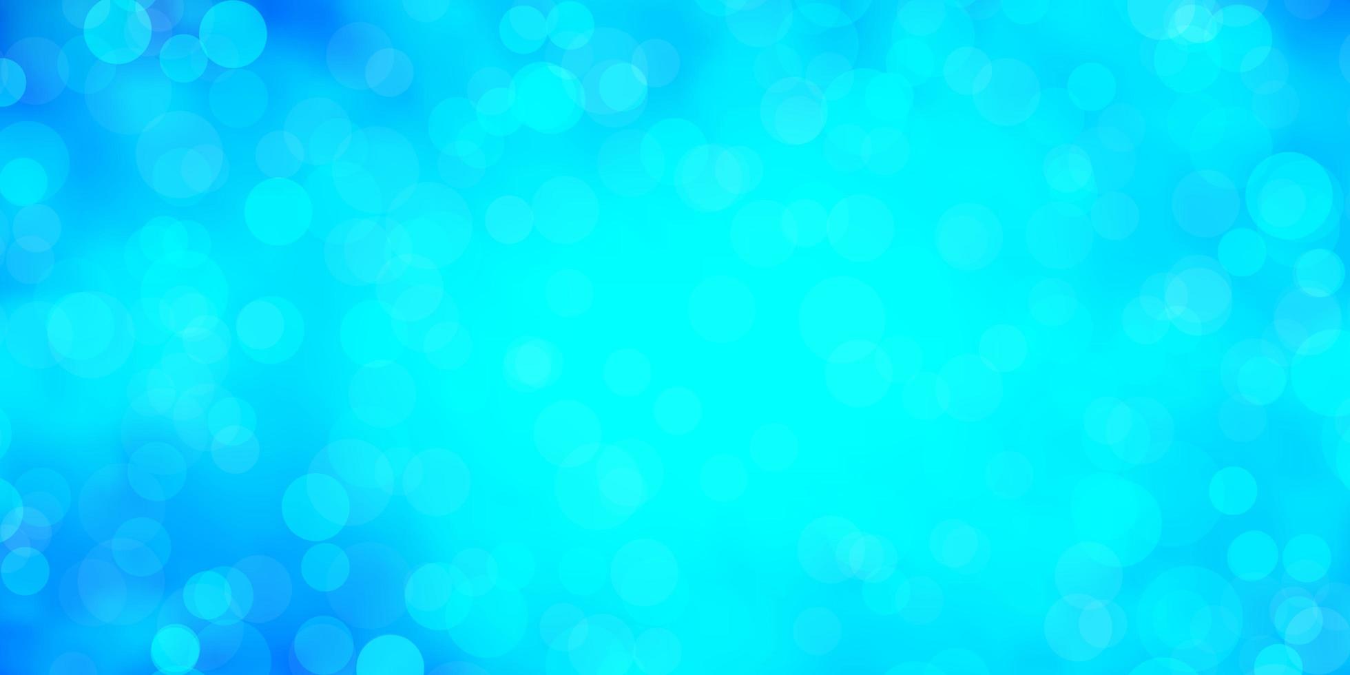 Light BLUE vector texture with circles