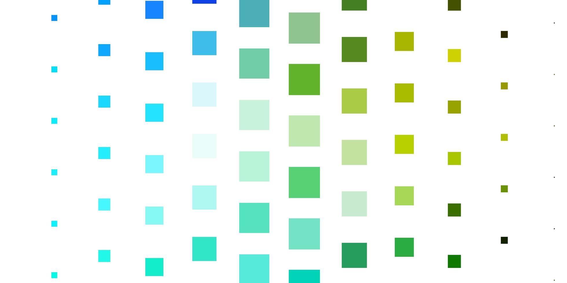 Light Blue Green vector background with rectangles