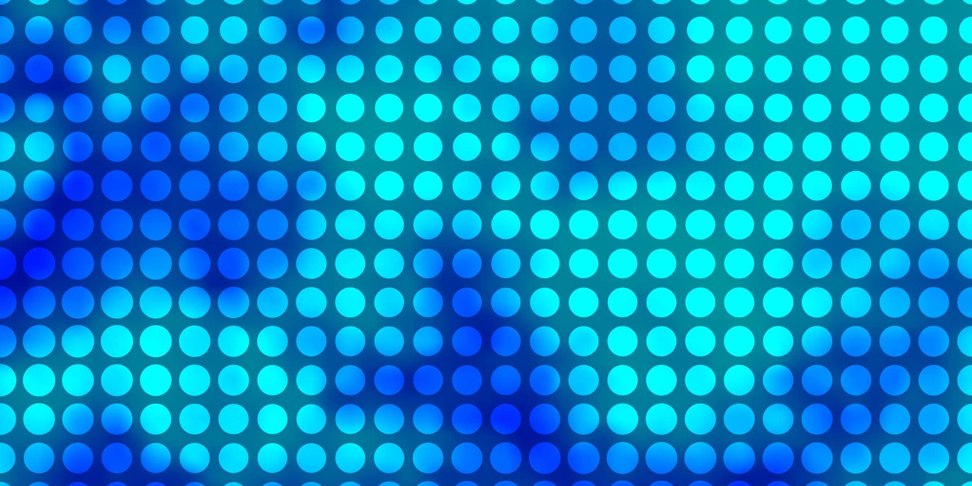 Light BLUE vector background with circles