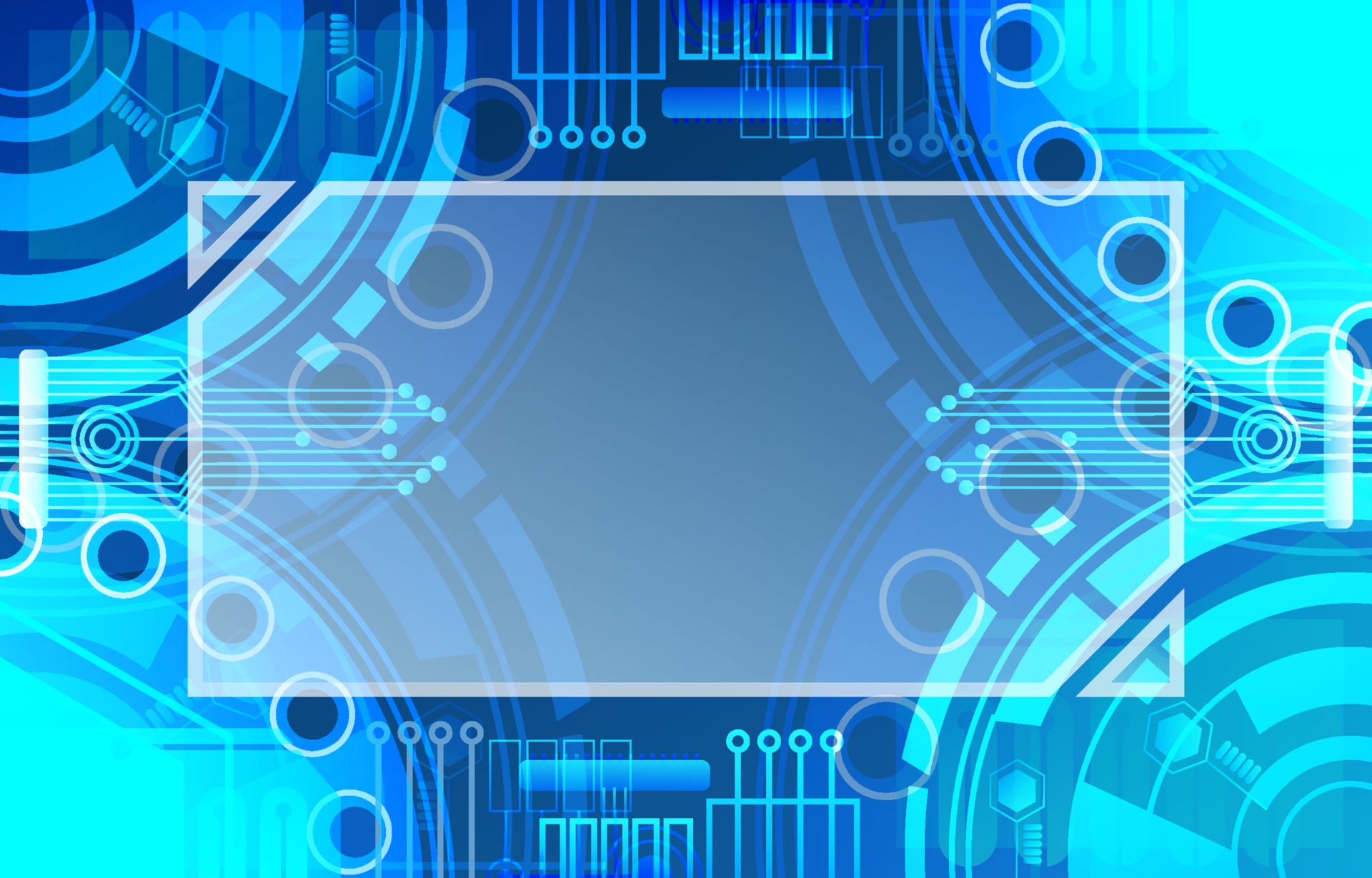 Download Abstract Blue Techno Background 2707253 Vector Art at Vecteezy