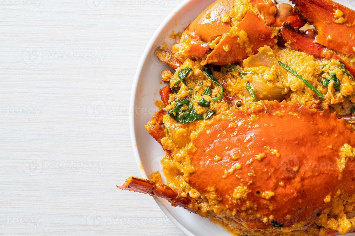 Stir Fried Crab with Curry Powder photo