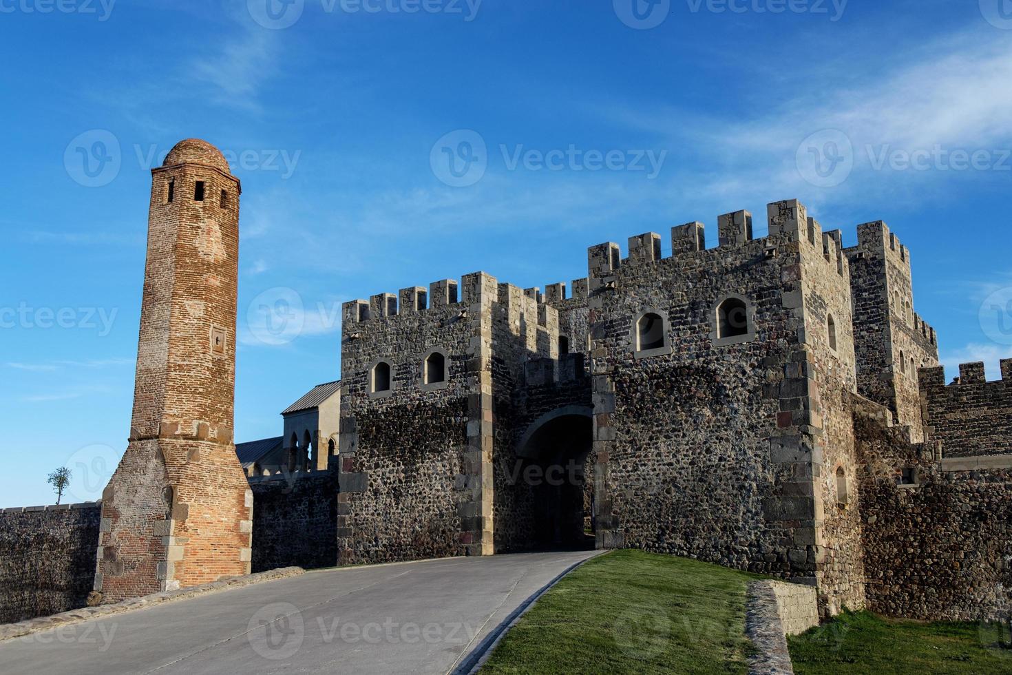 Gate of Rabati castle in Georgia, historic landmark photo