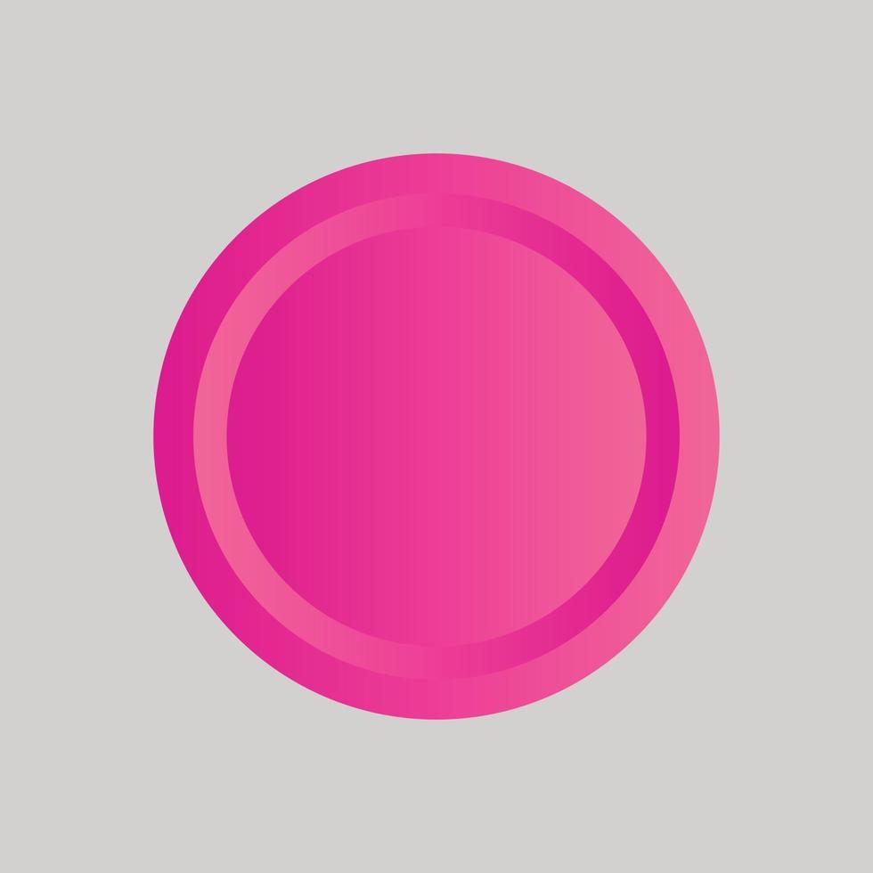 Pink arcade Buttons Vector sample design
