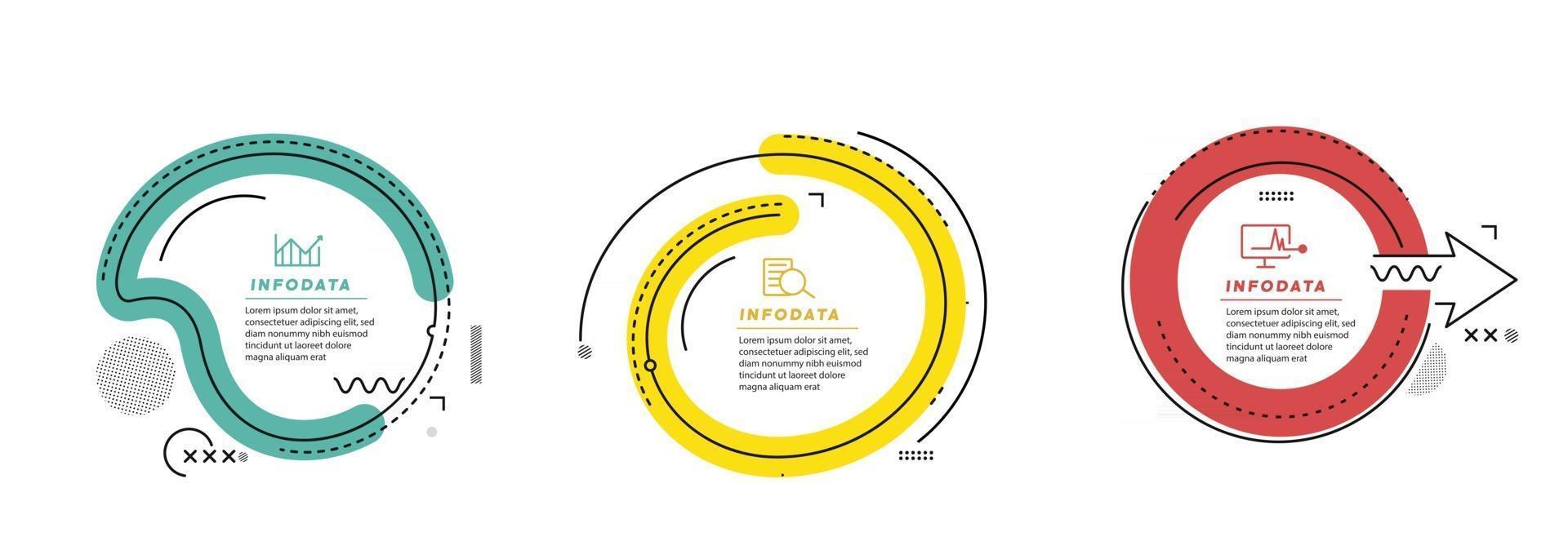 Design elements of business infographics. Modern infochart, marketing chart and graphs, bar diagrams. vector