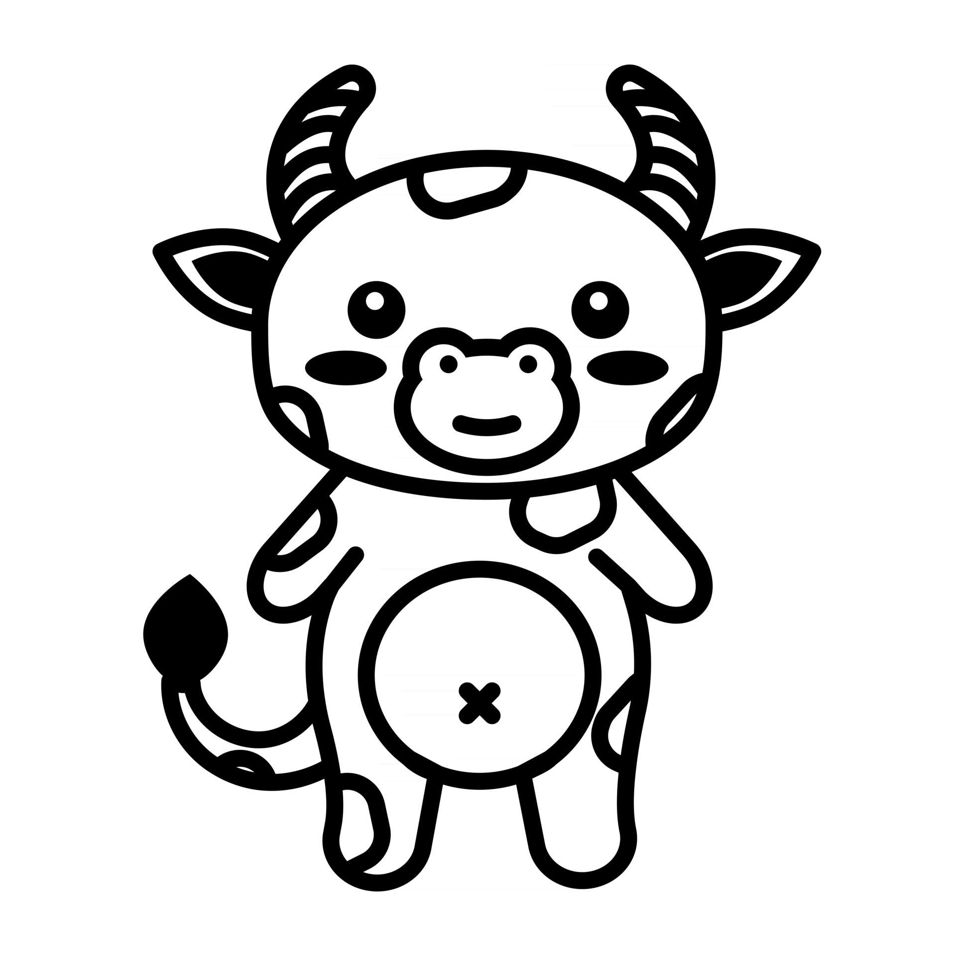 cute pet animal Outline symbol Kawaii animal 2708470 Vector Art at ...