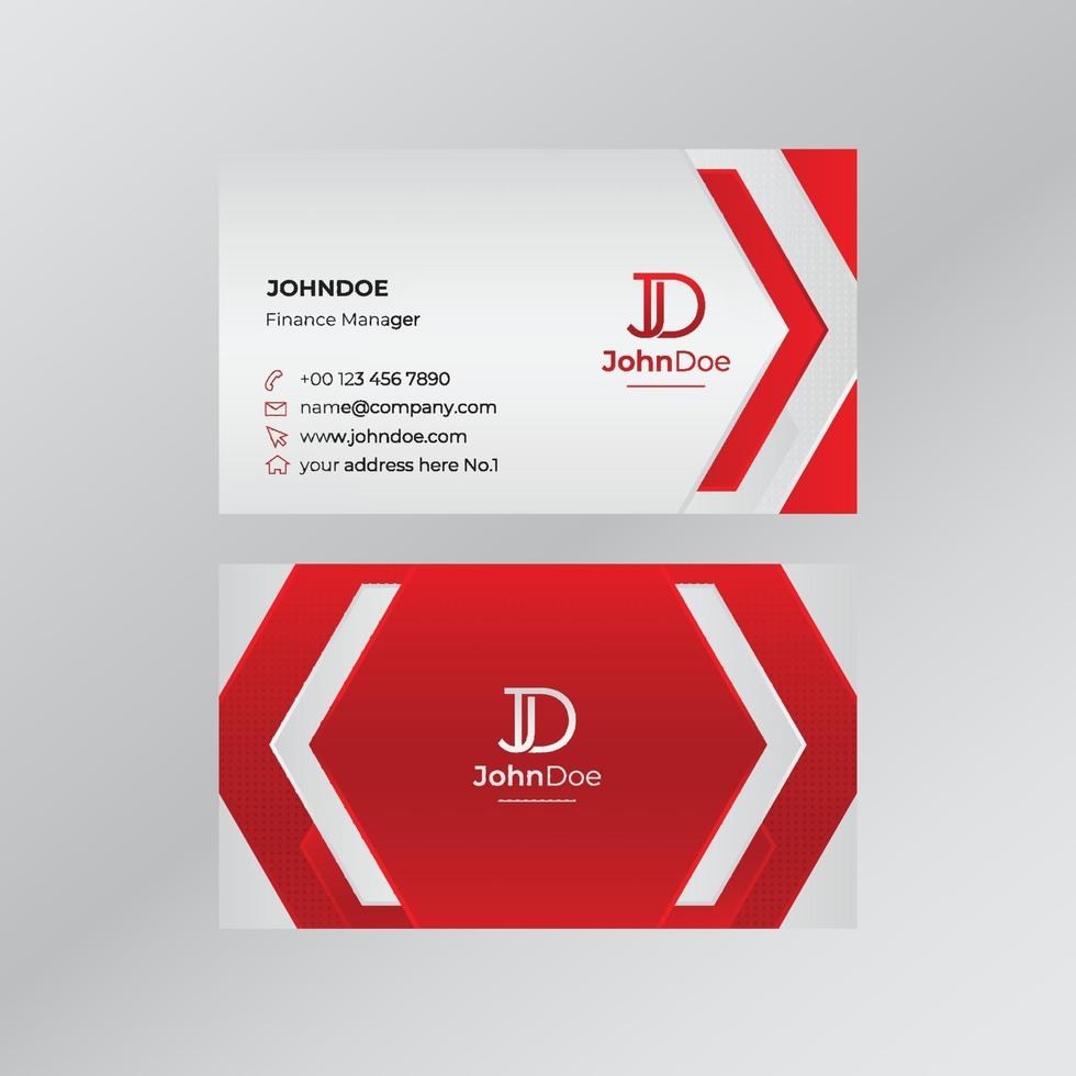 business name card template vector