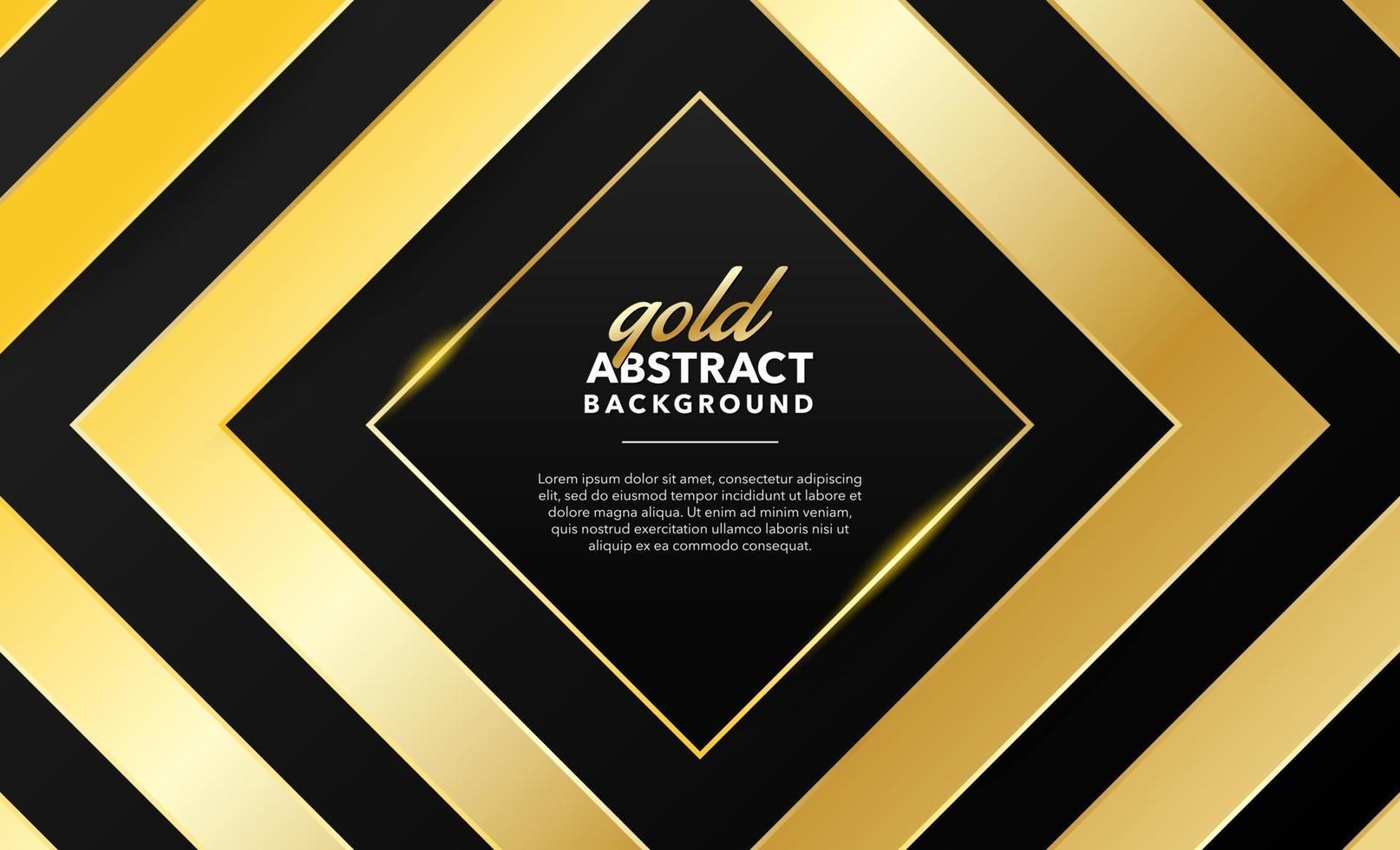 golden modern abstract background design vector