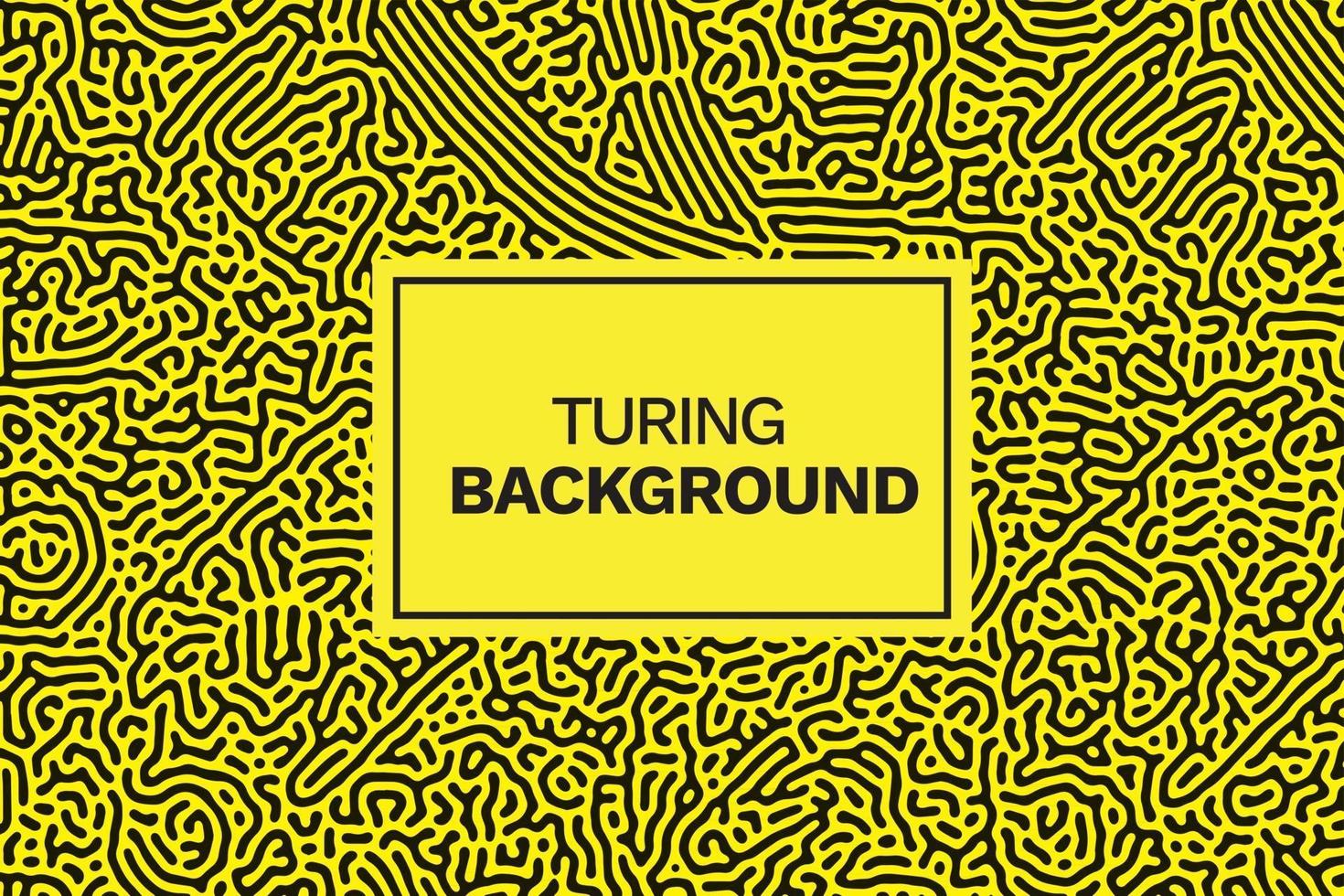 Abstract Irregular Organic Lines Turing Pattern Background Turing Pattern Organic Reaction Diffusion Pattern Background Free Vector