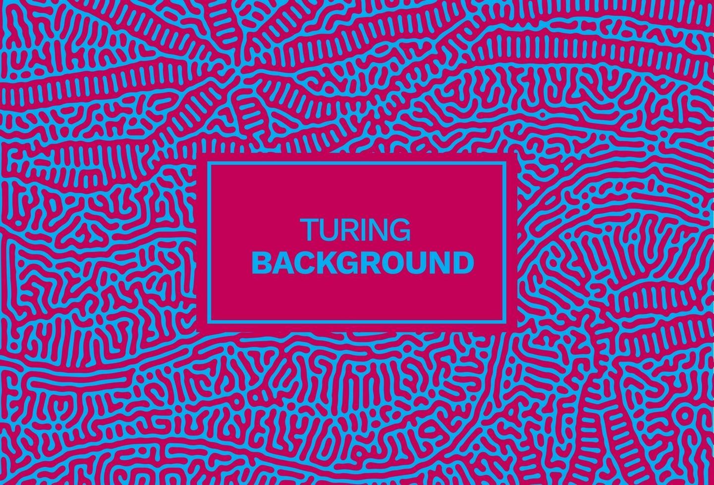 Abstract Irregular Organic Lines Turing Pattern Background Turing Pattern Organic Reaction Diffusion Pattern Background Free Vector