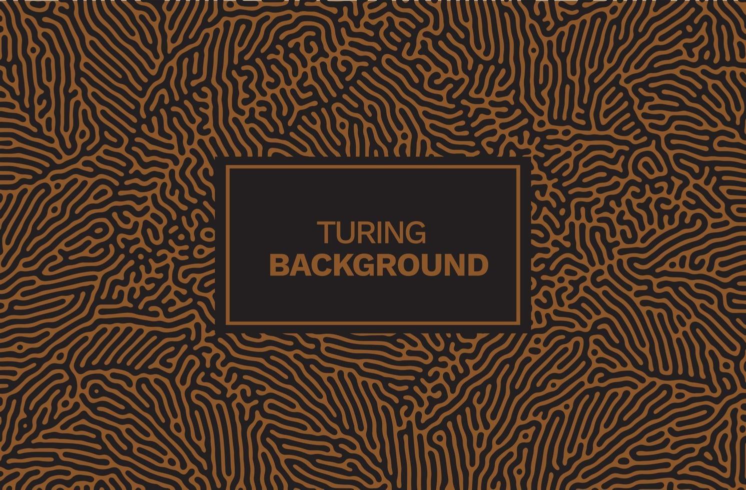 Abstract Irregular Organic Lines Turing Pattern Background Turing Pattern Organic Reaction Diffusion Pattern Background Free Vector