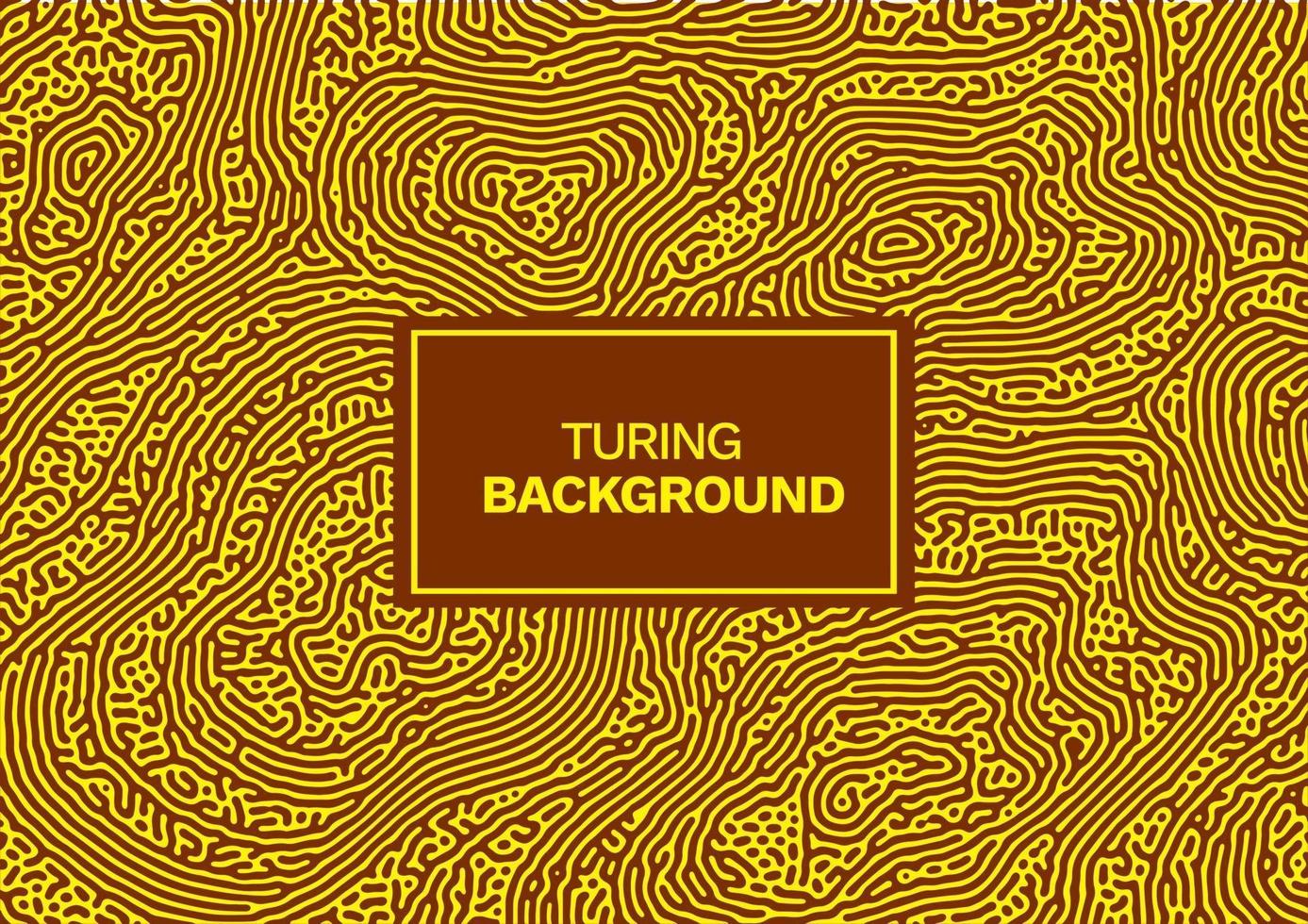 Abstract Irregular Organic Lines Turing Pattern Background Turing Pattern Organic Reaction Diffusion Pattern Background Free Vector
