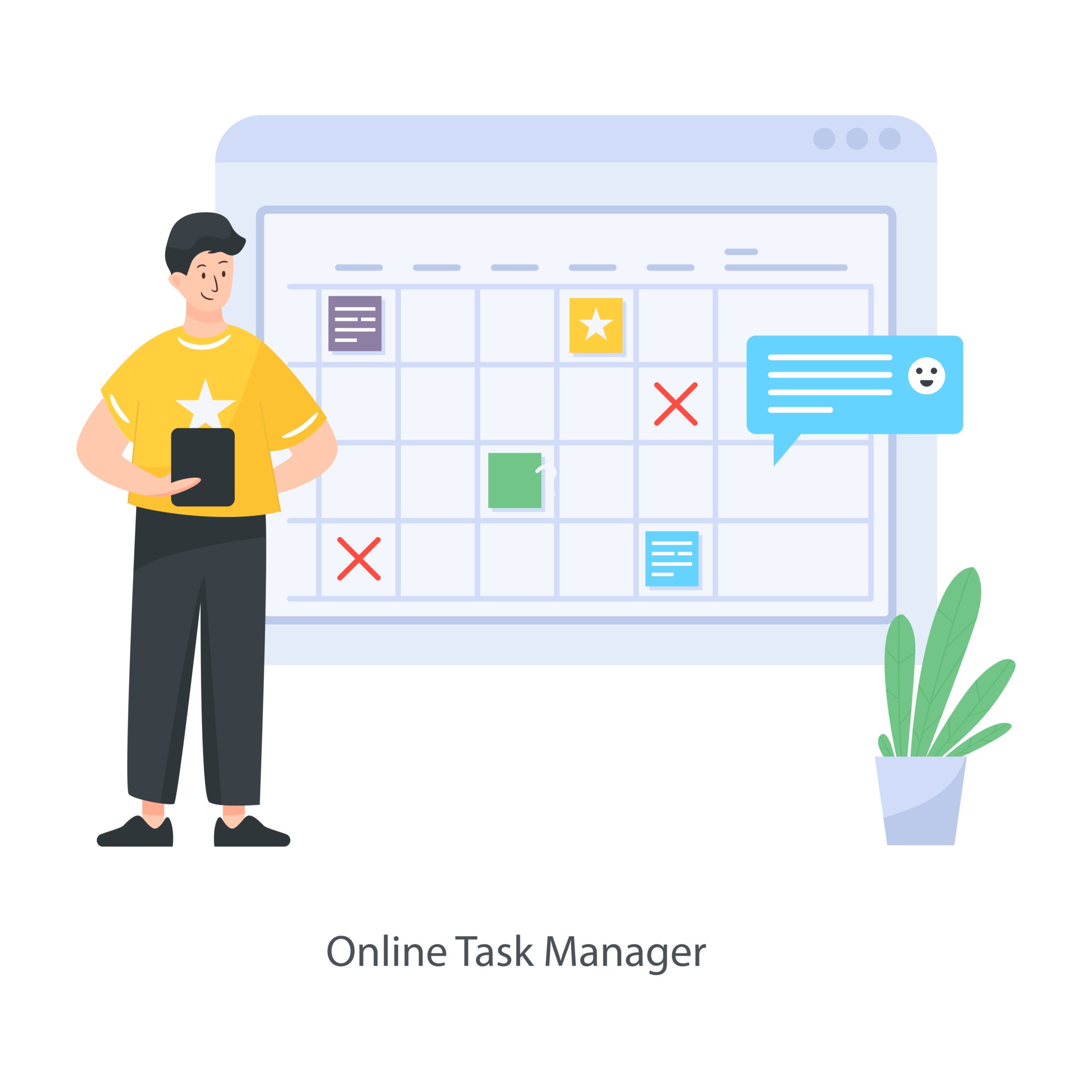 Working on tasks