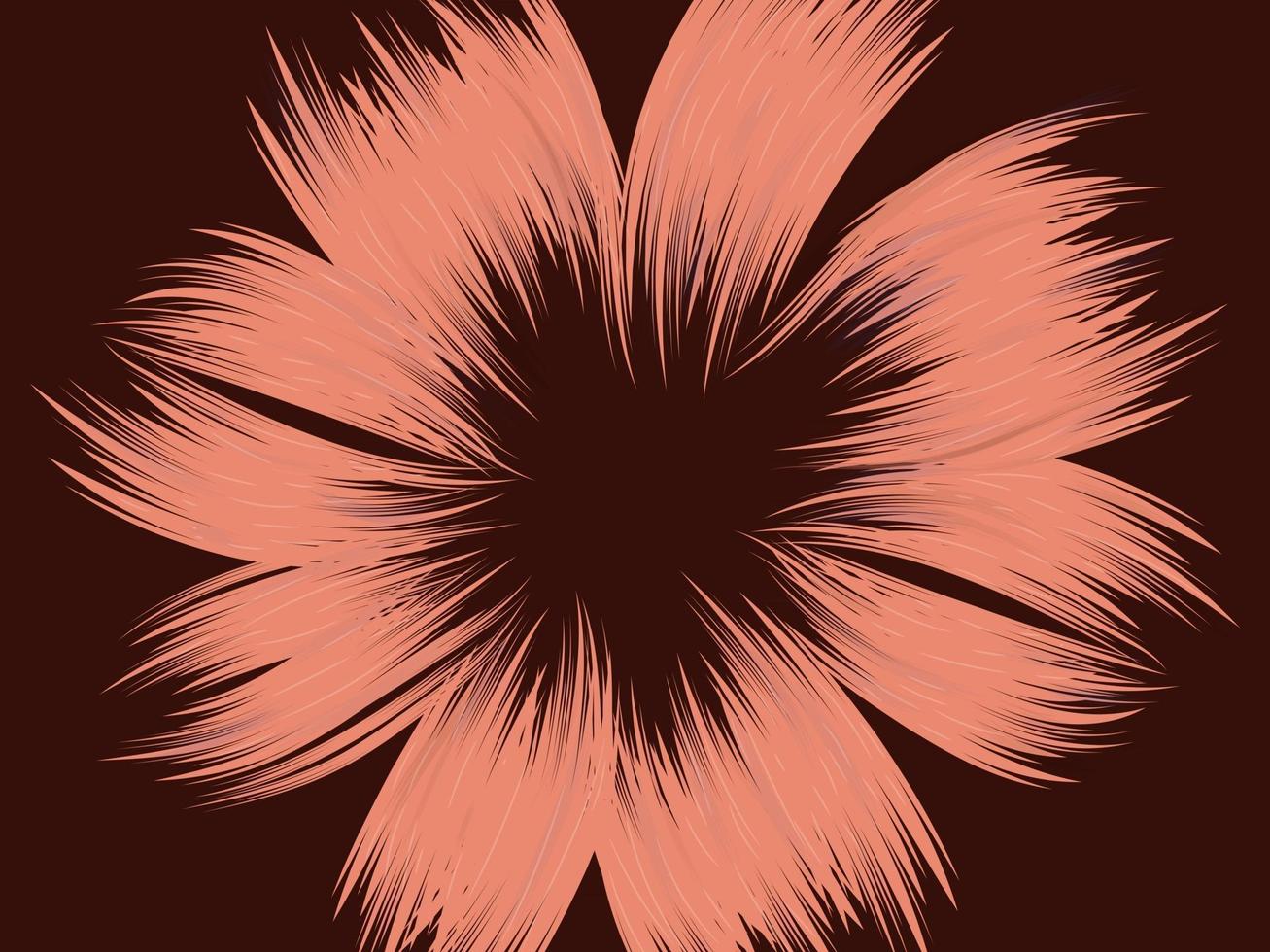 fondo abstracto flor vector